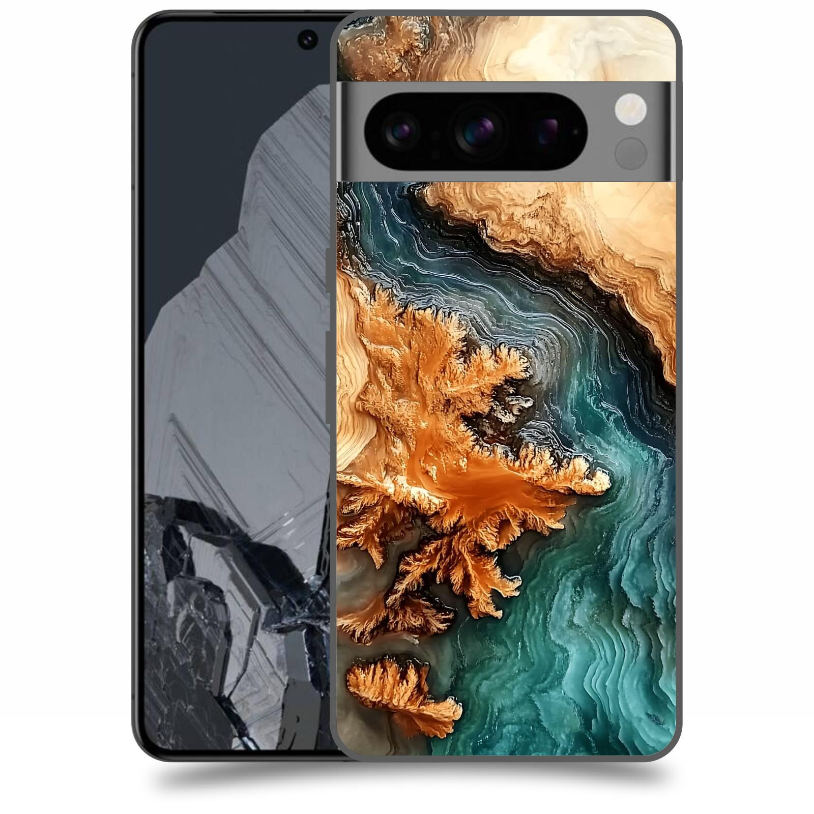 ACOVER Kryt na mobil Google Pixel 8 Pro - Minerální tok