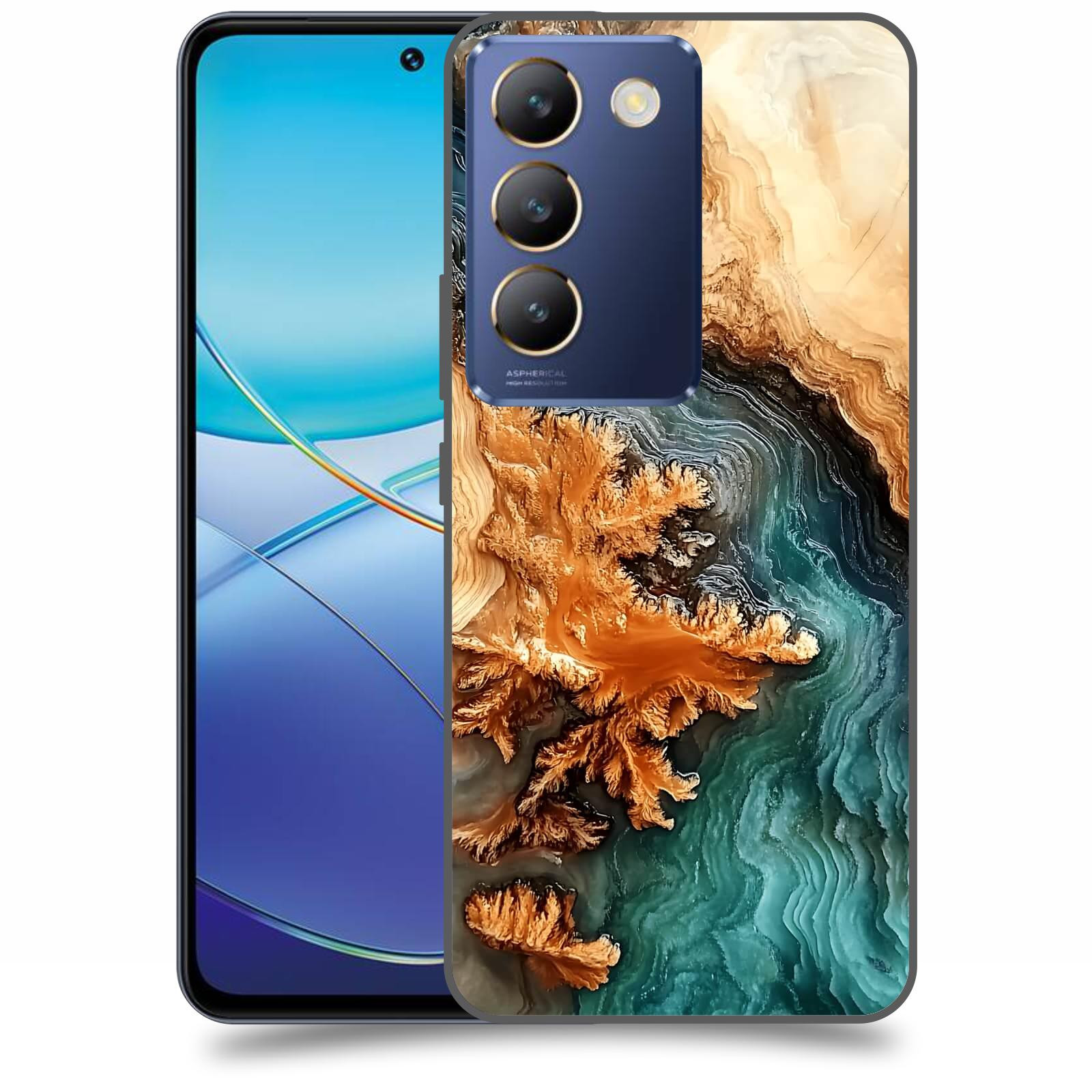 ACOVER Kryt na mobil Vivo V40SE - Minerální tok
