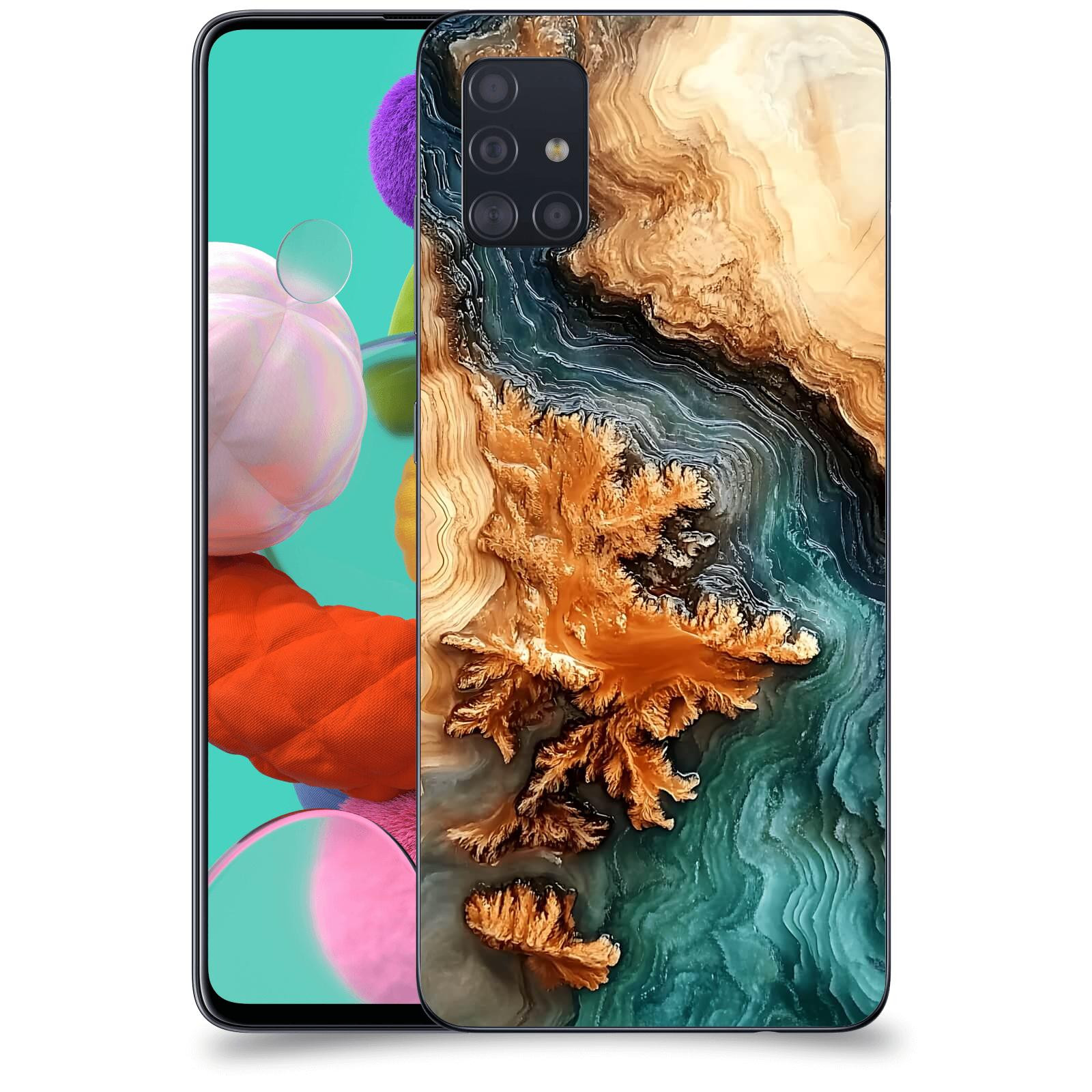ACOVER Kryt na mobil Samsung Galaxy A51 A515F - Minerální tok