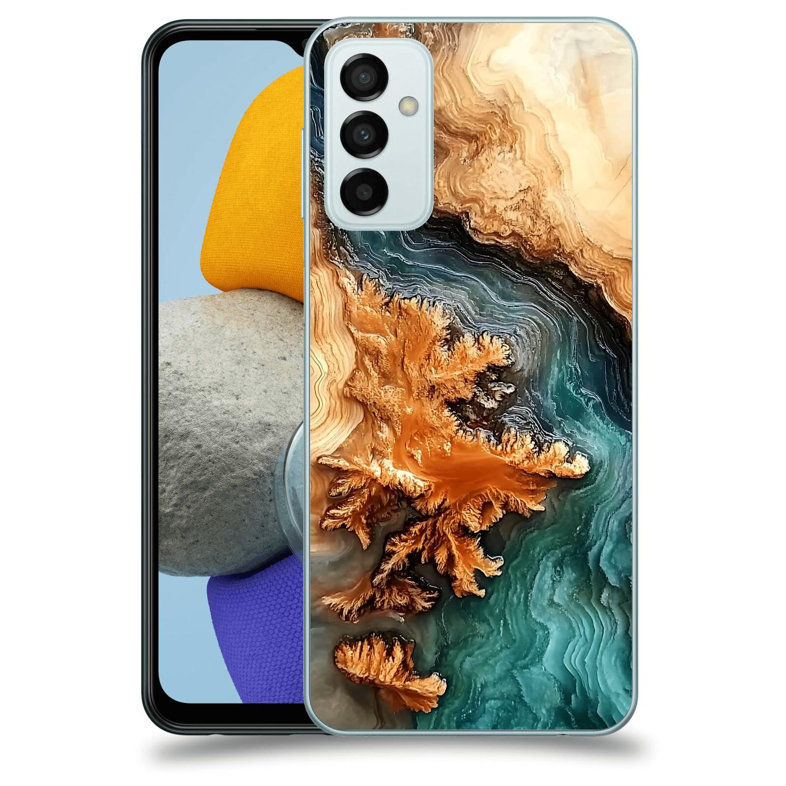 ACOVER Kryt na mobil Samsung Galaxy M23 5G - Minerální tok