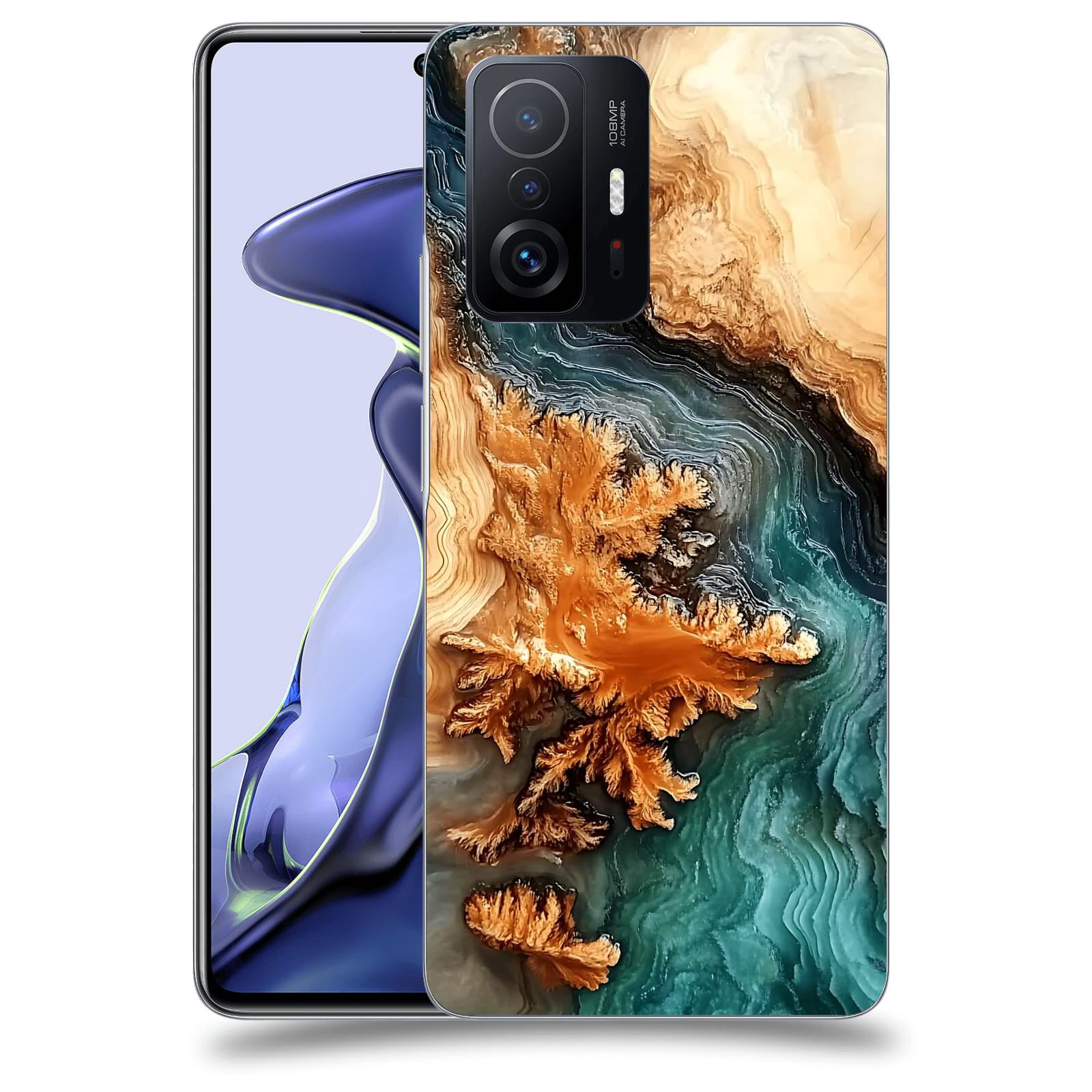 ACOVER Kryt na mobil Xiaomi 11T - Minerální tok