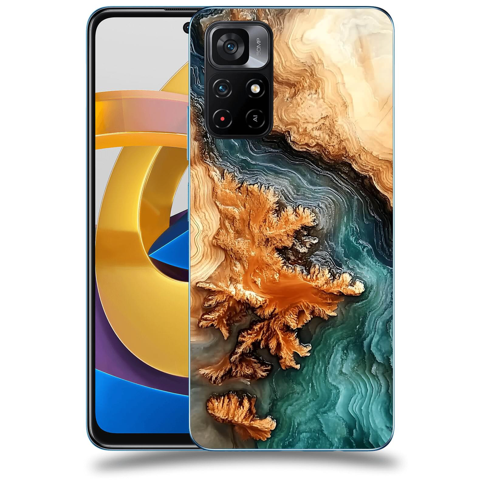 ACOVER Kryt na mobil Xiaomi Poco M4 Pro - Minerální tok