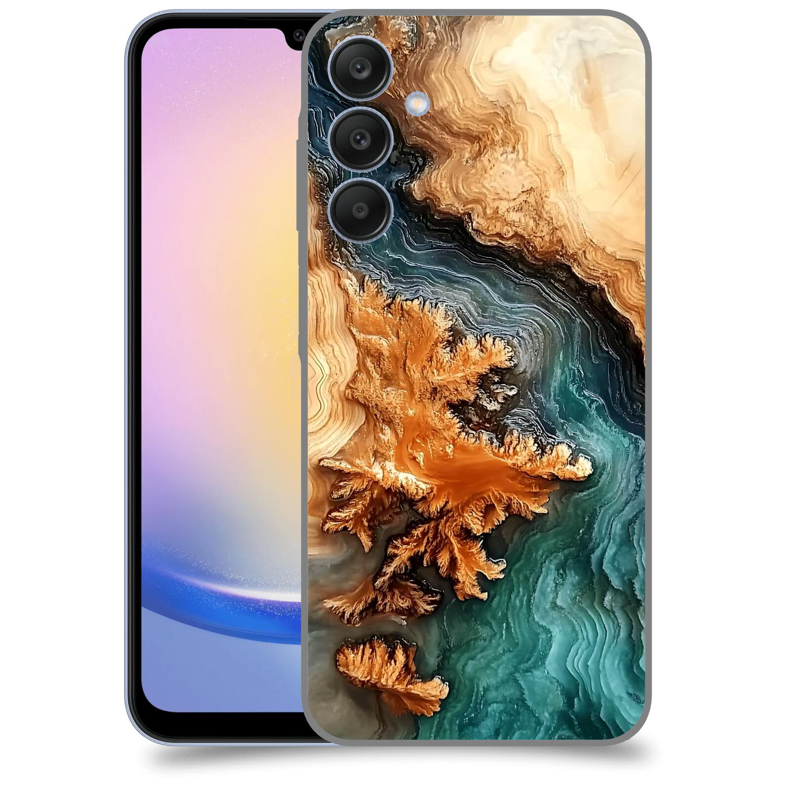 ACOVER Kryt na mobil Samsung Galaxy A25 5G - Minerální tok