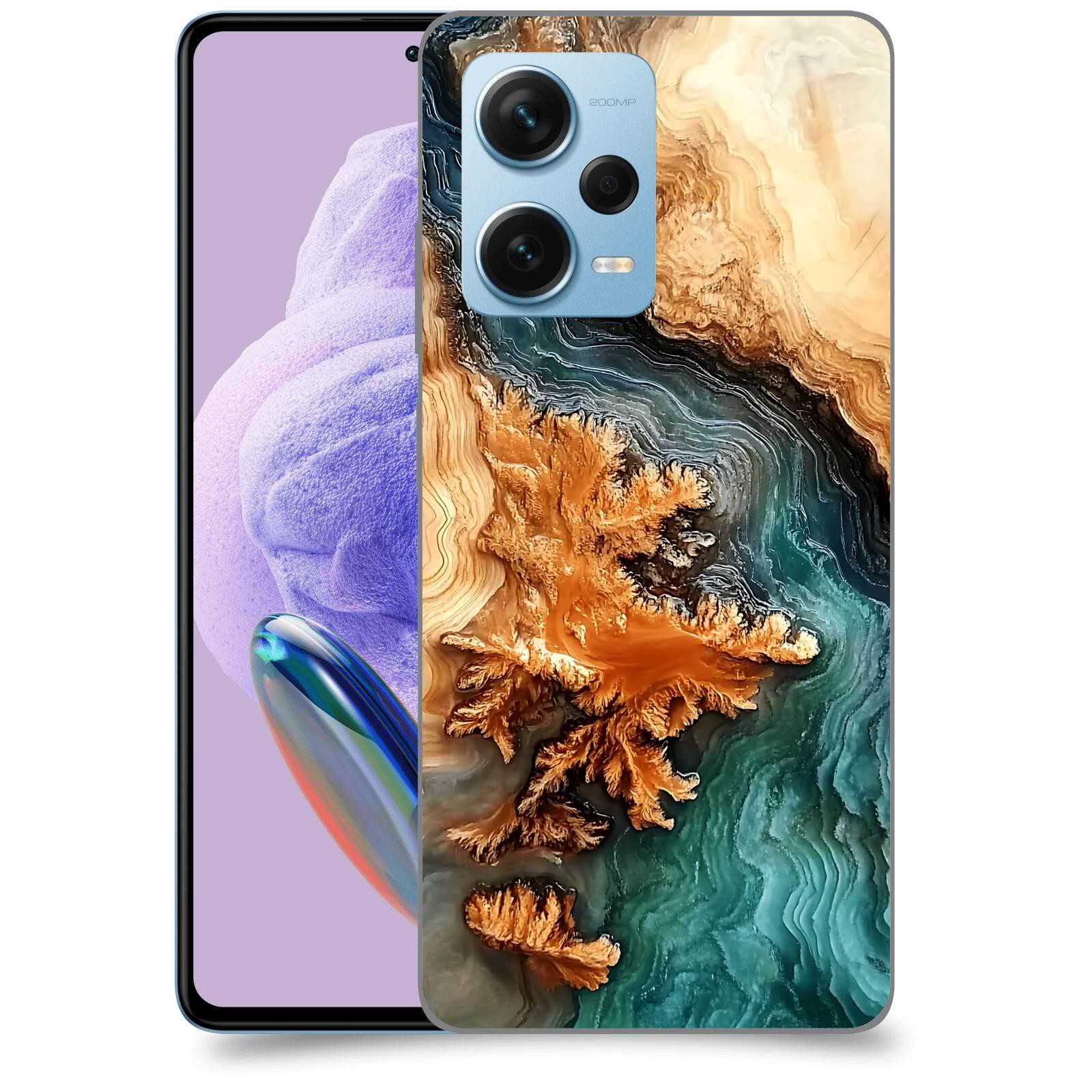 ACOVER Kryt na mobil Xiaomi Redmi Note 12 Pro+ 5G - Minerální tok