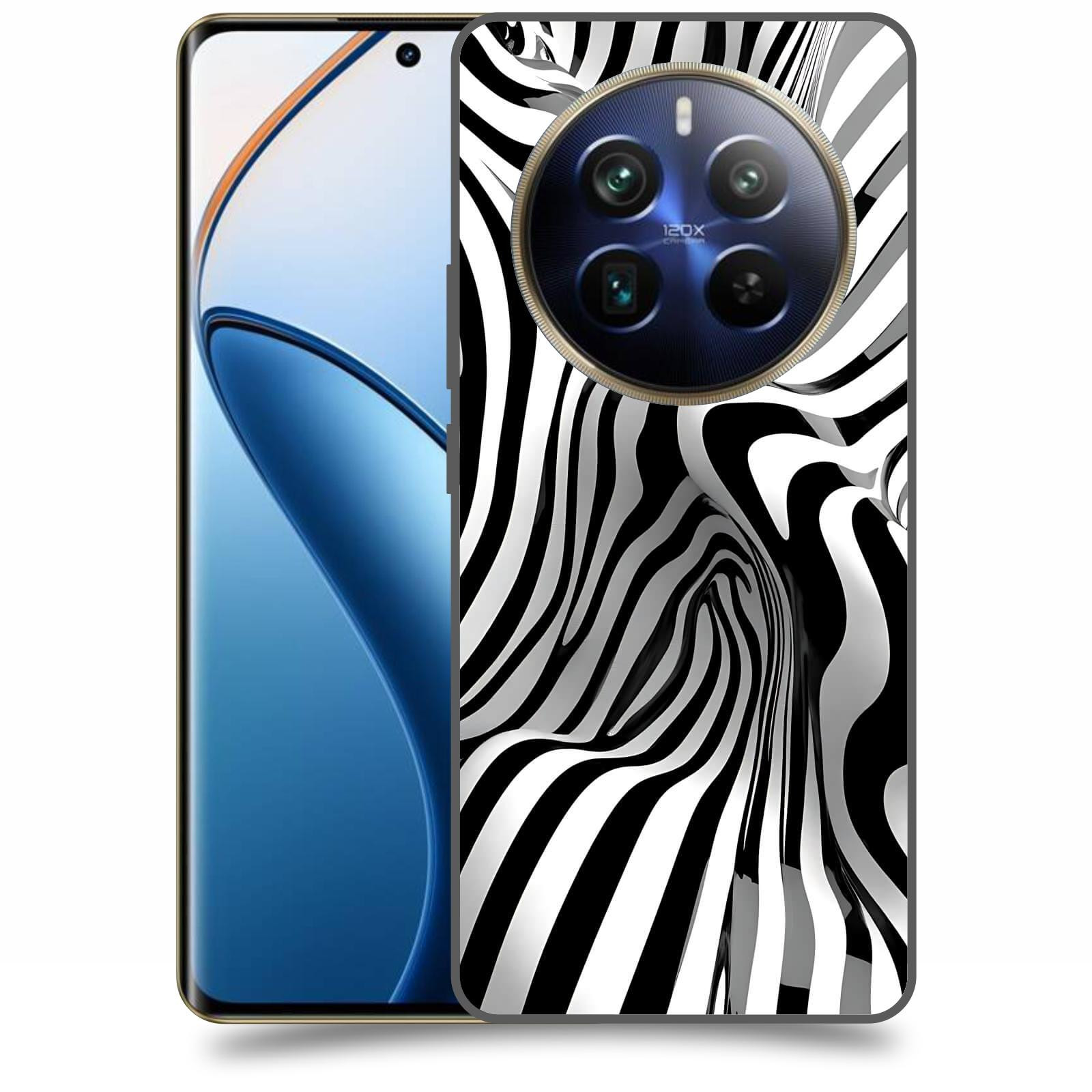 ACOVER Kryt na mobil Realme 12 pro+ 5g - Deformace a Iluze