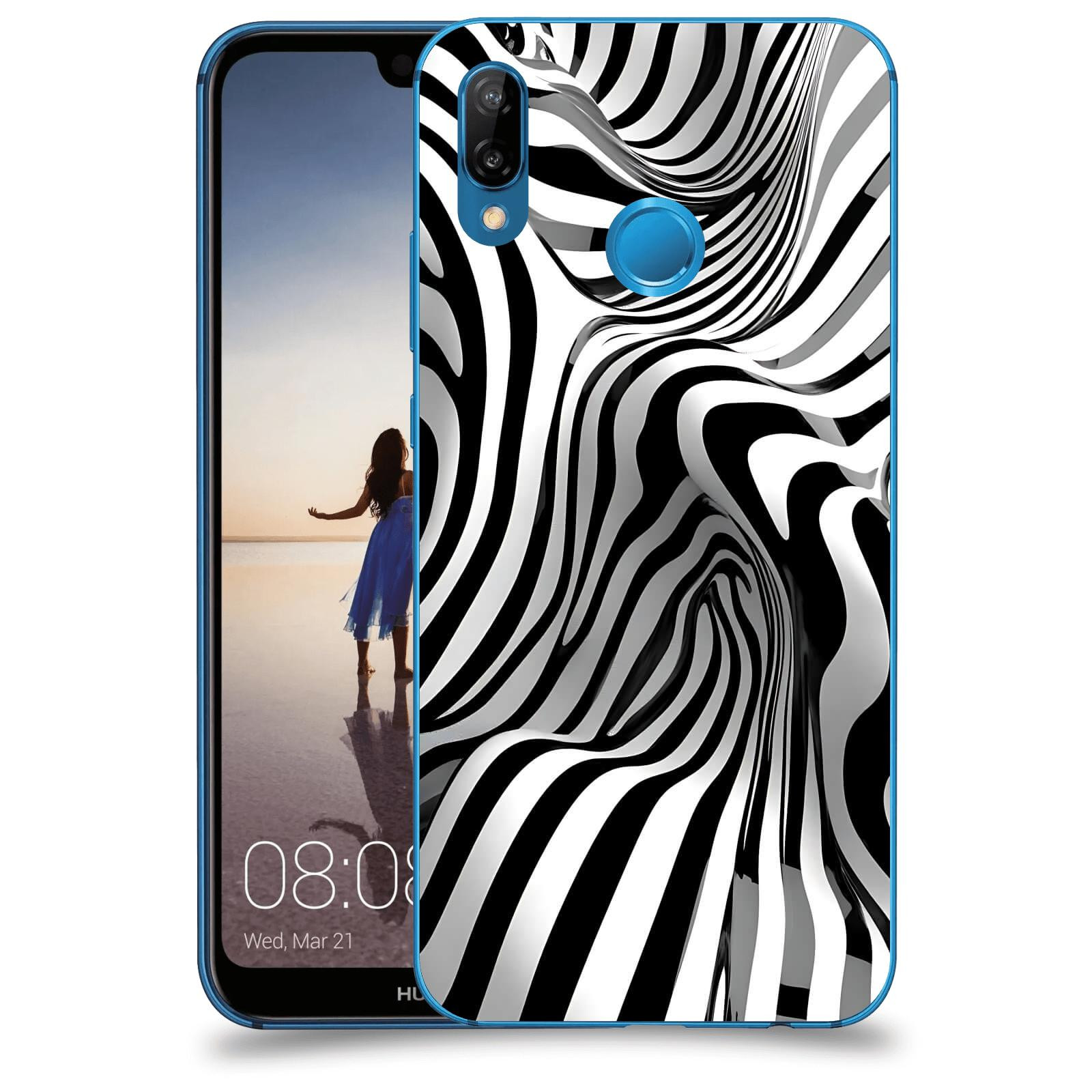 ACOVER Kryt na mobil Huawei P20 Lite - Deformace a Iluze