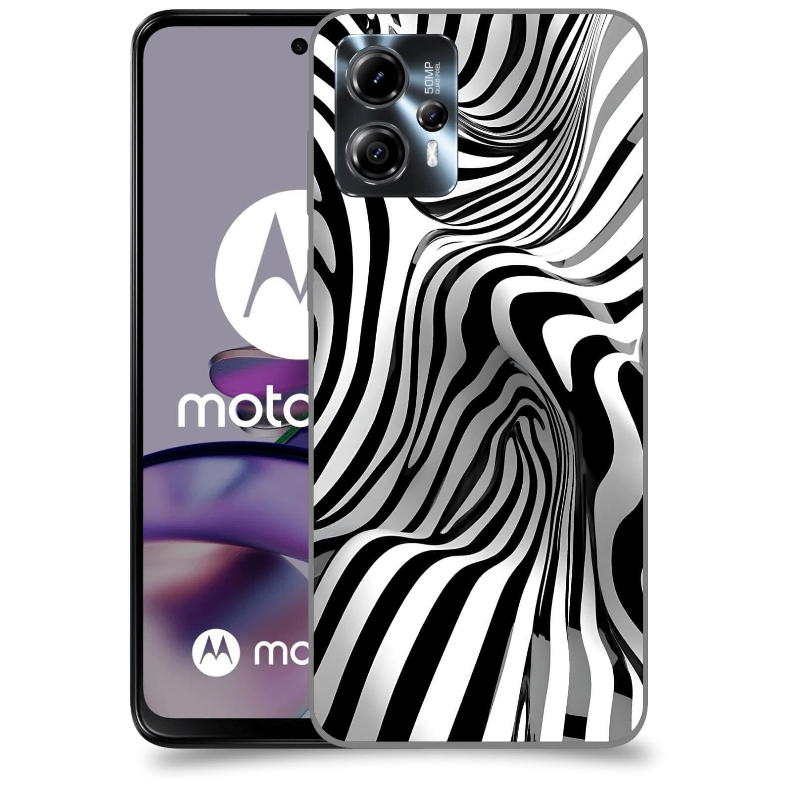 ACOVER Kryt na mobil Motorola Moto G13 - Deformace a Iluze