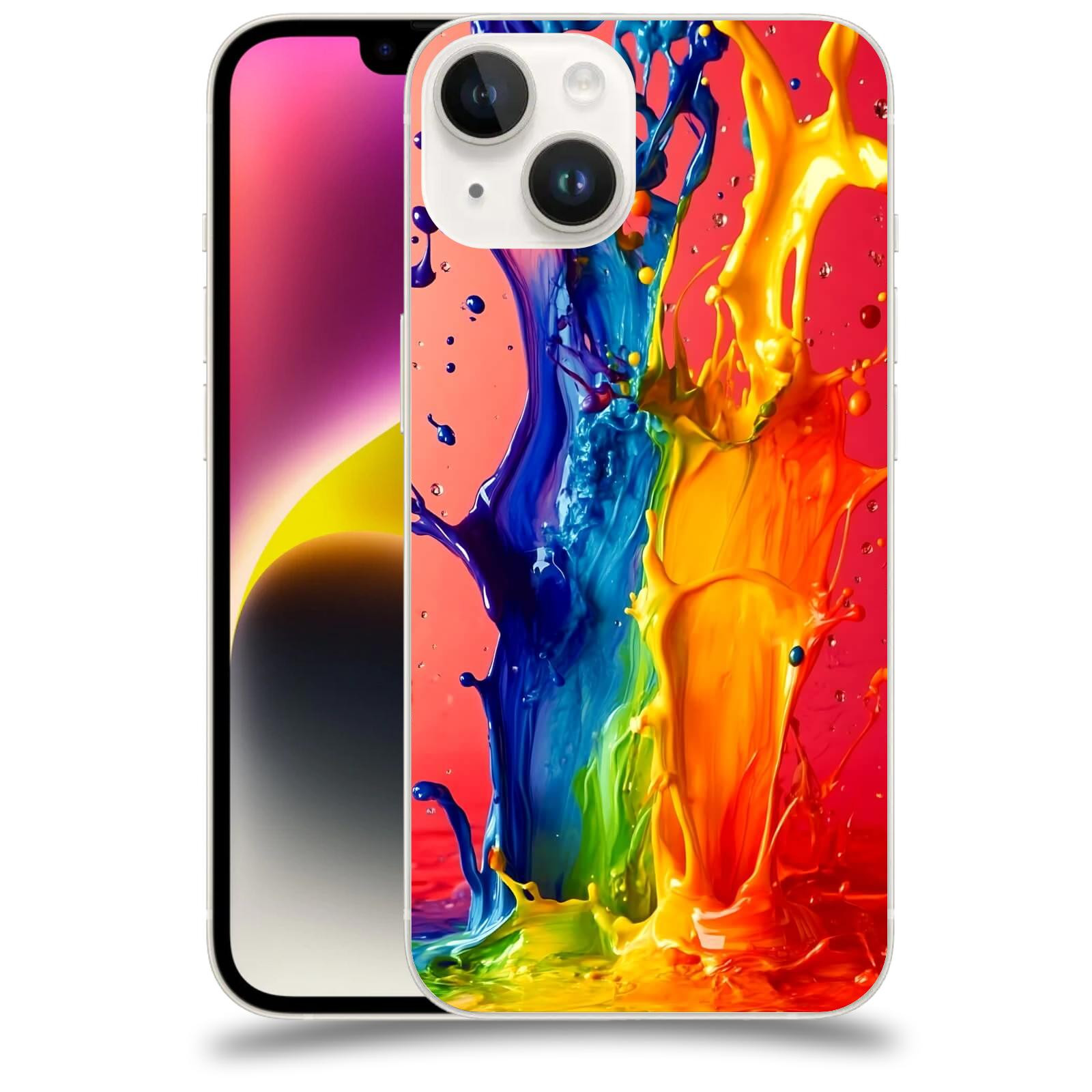 ACOVER Kryt na mobil Apple iPhone 14 - Energie a Srážka