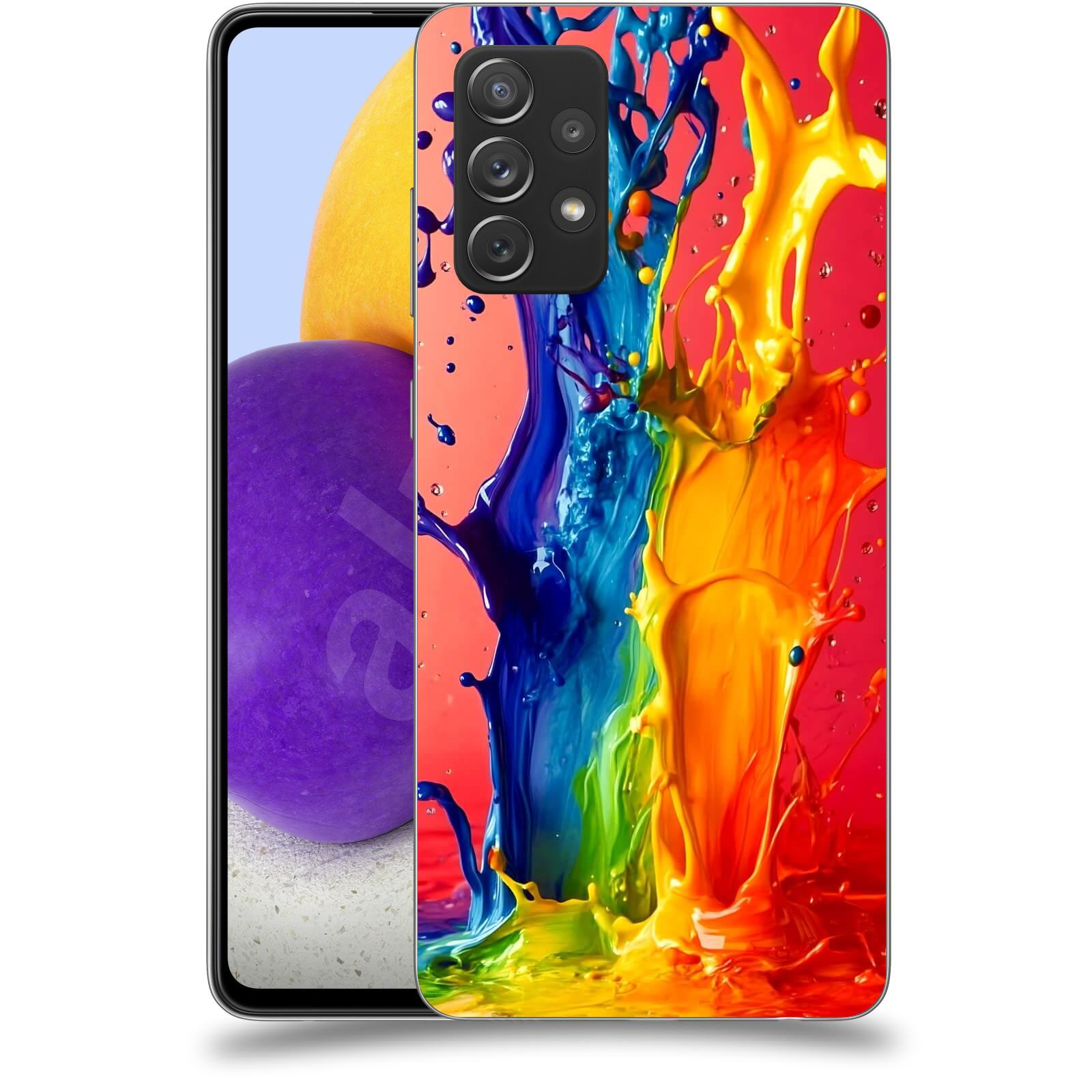 ACOVER Kryt na mobil Samsung Galaxy A72 A725F - Energie a Srážka