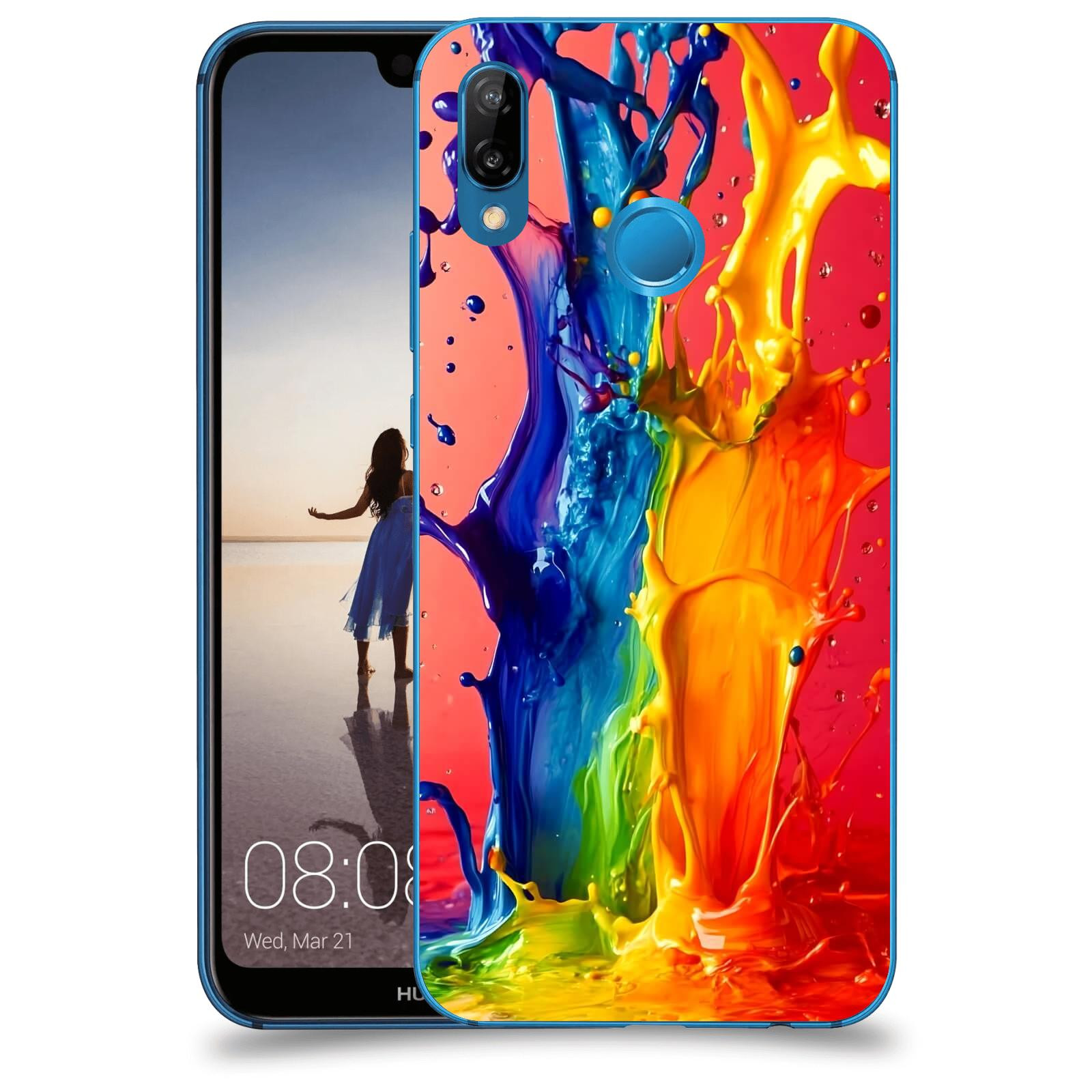 ACOVER Kryt na mobil Huawei P20 Lite - Energie a Srážka