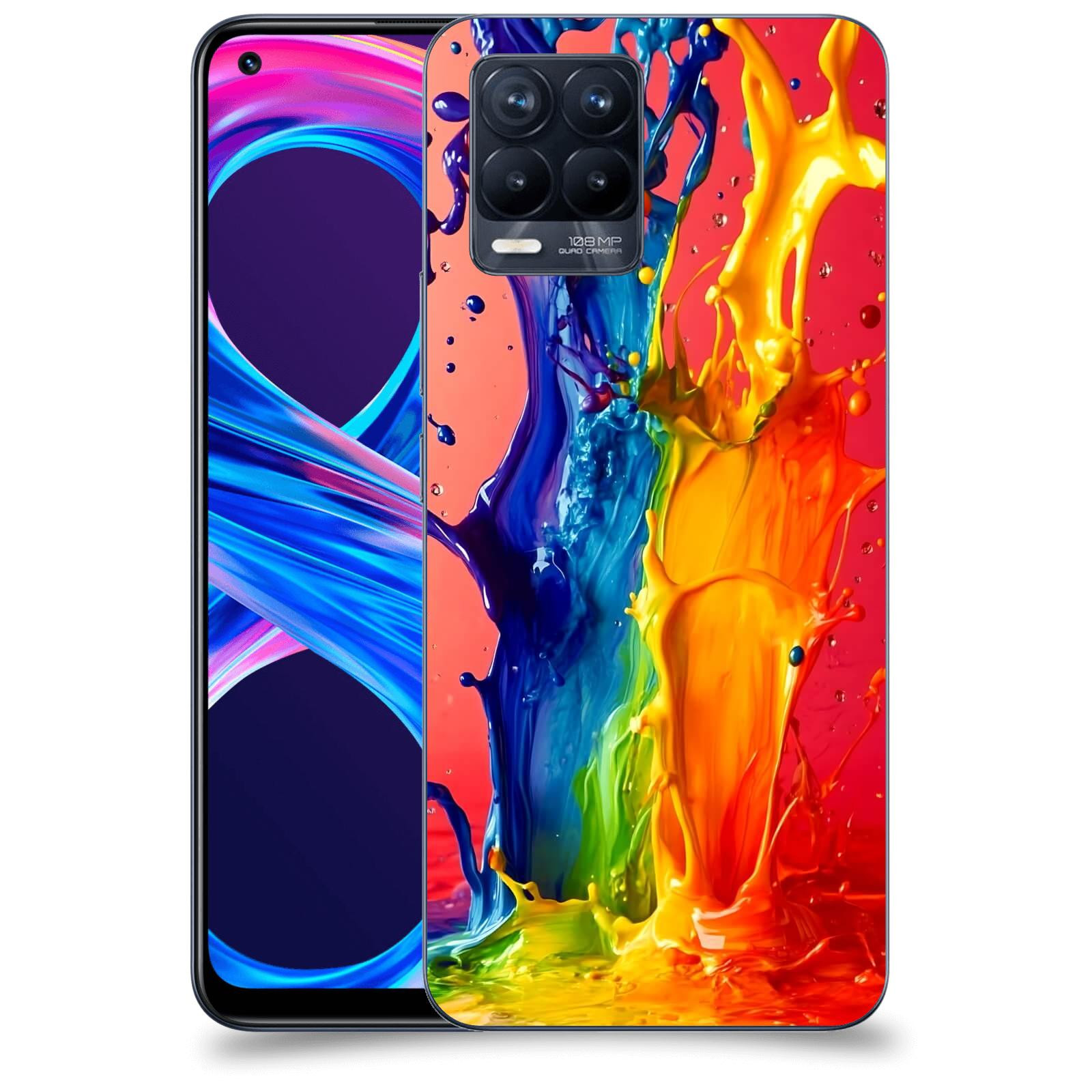 ACOVER Kryt na mobil Realme 8 Pro - Energie a Srážka