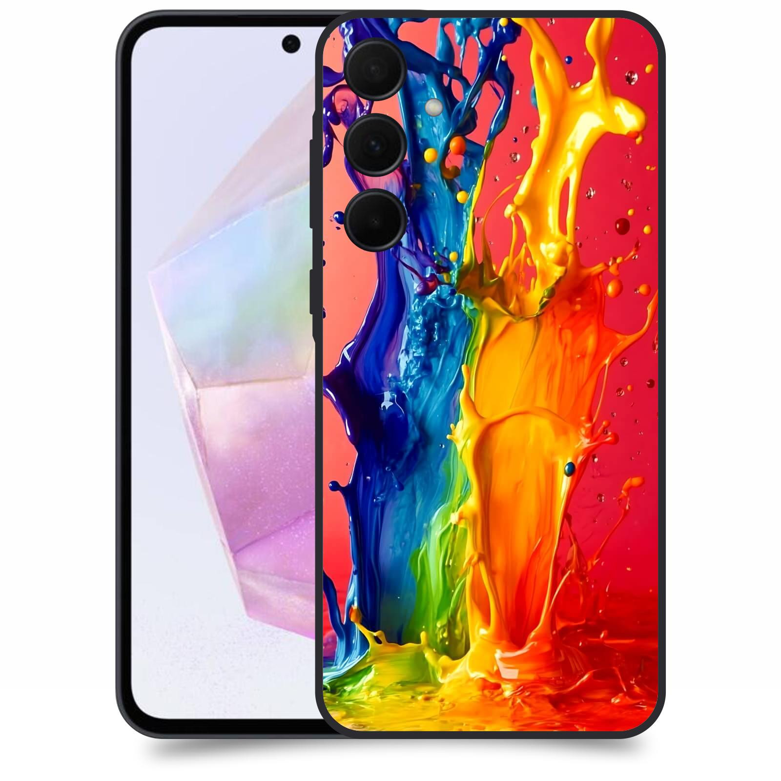 ACOVER Kryt na mobil Samsung Galaxy A35 5G - Energie a Srážka
