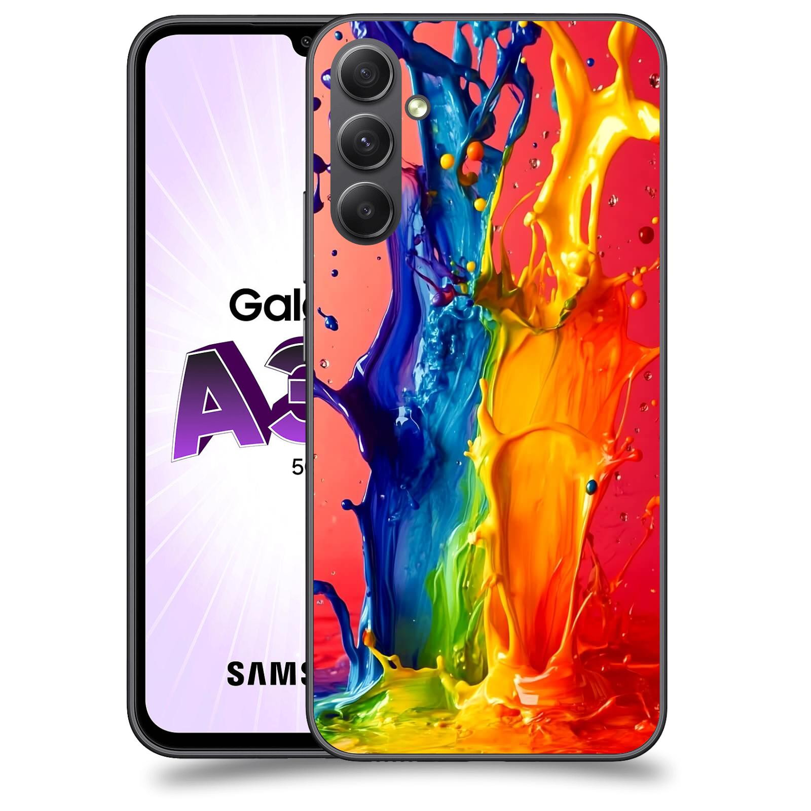 ACOVER Kryt na mobil Samsung Galaxy A34 - Energie a Srážka