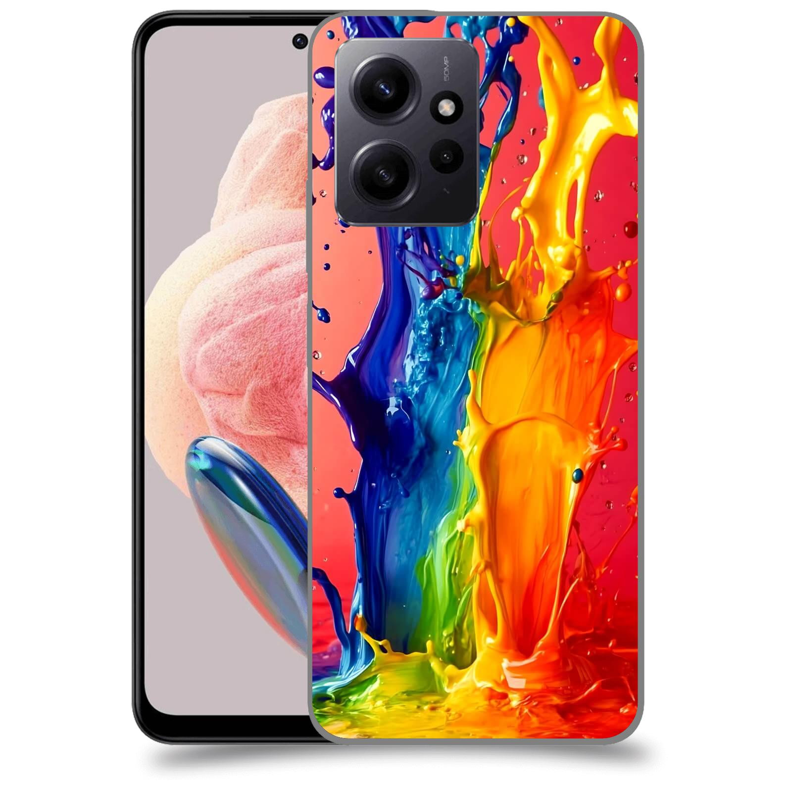 ACOVER Kryt na mobil Xiaomi Redmi Note 12 4G - Energie a Srážka