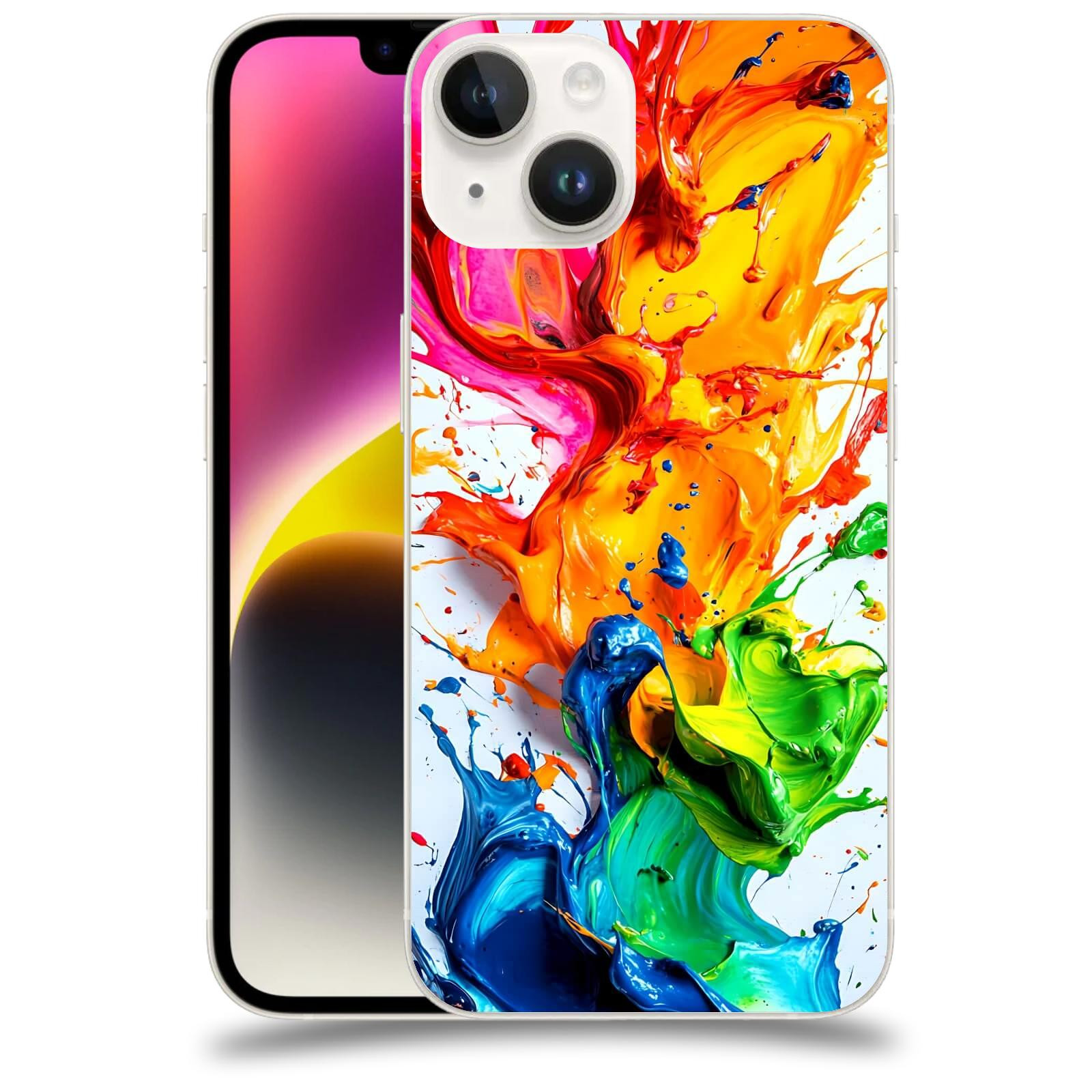 ACOVER Kryt na mobil Apple iPhone 14 - Exploze a Dynamika