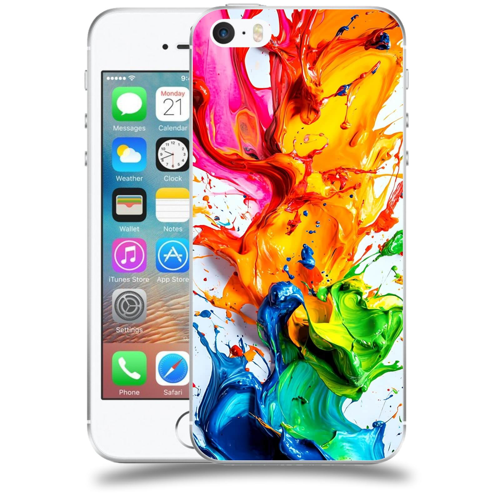 ACOVER Kryt na mobil Apple iPhone 5/5S/SE - Exploze a Dynamika