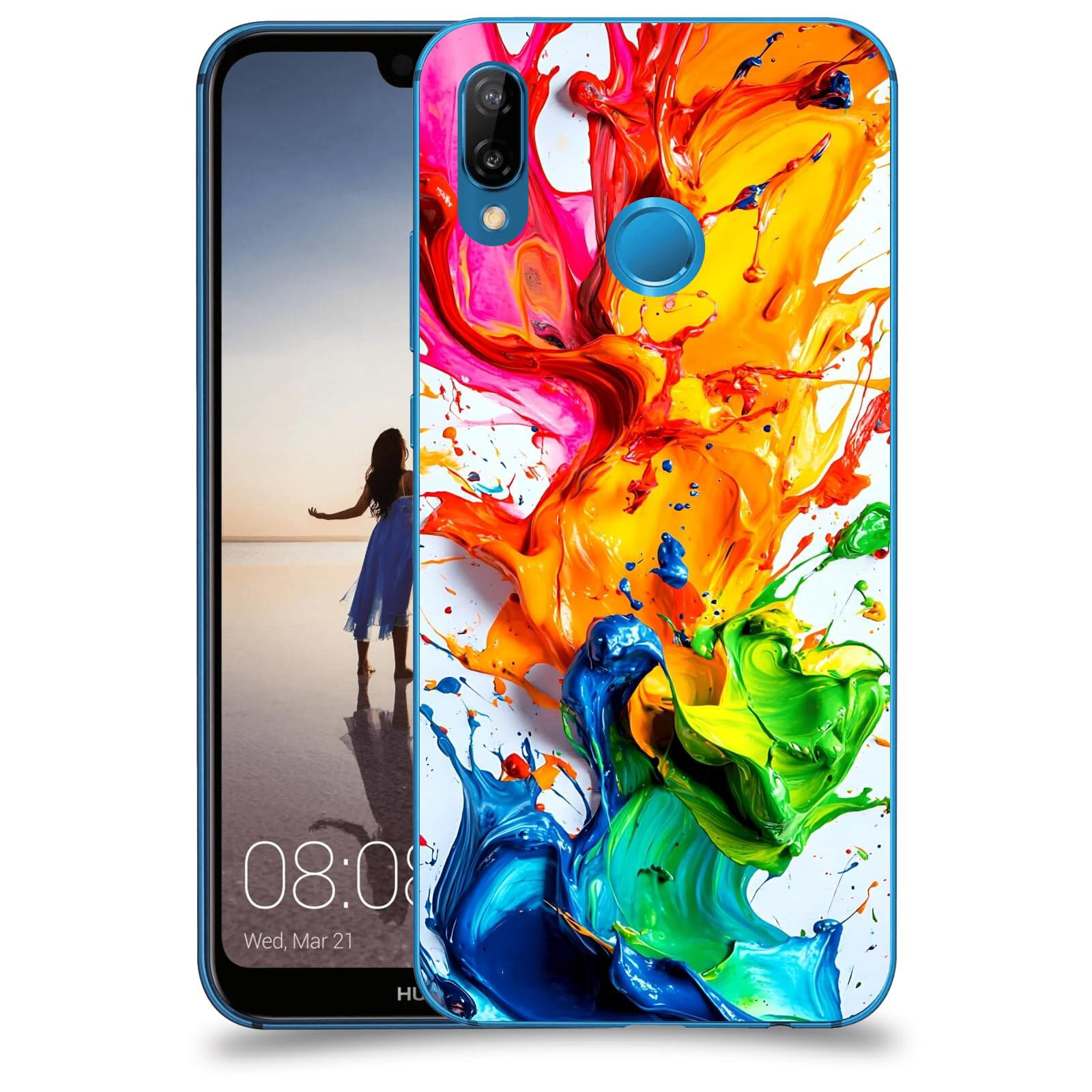 ACOVER Kryt na mobil Huawei P20 Lite - Exploze a Dynamika