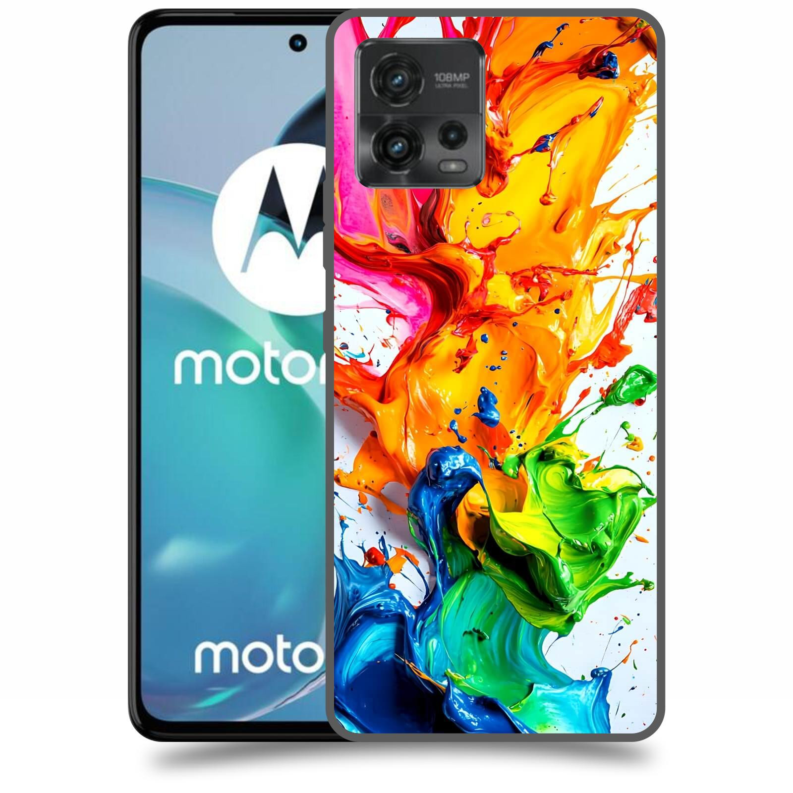 ACOVER Kryt na mobil Motorola Moto G72 - Exploze a Dynamika