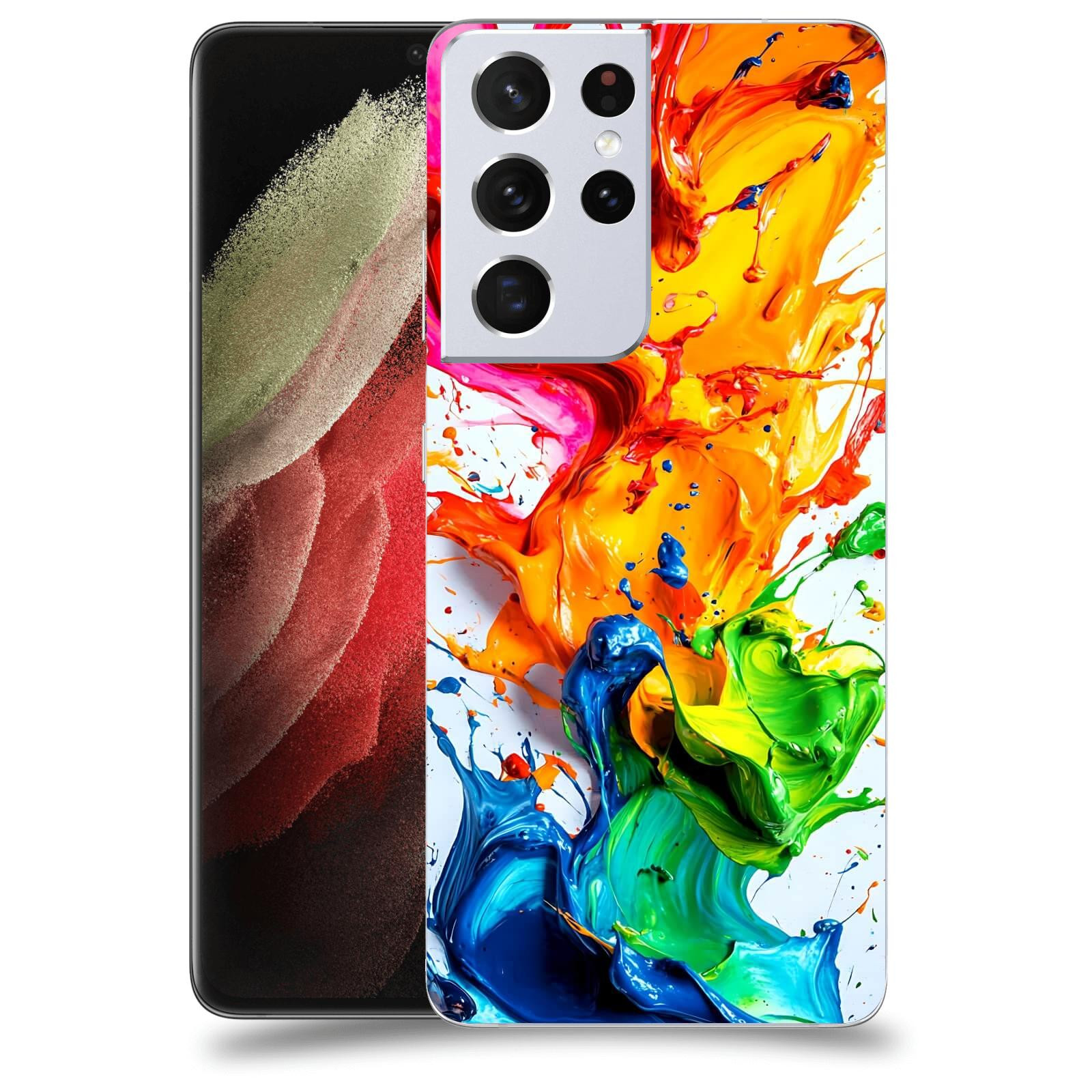 ACOVER Kryt na mobil Samsung Galaxy S21 Ultra 5G G998B - Exploze a Dynamika