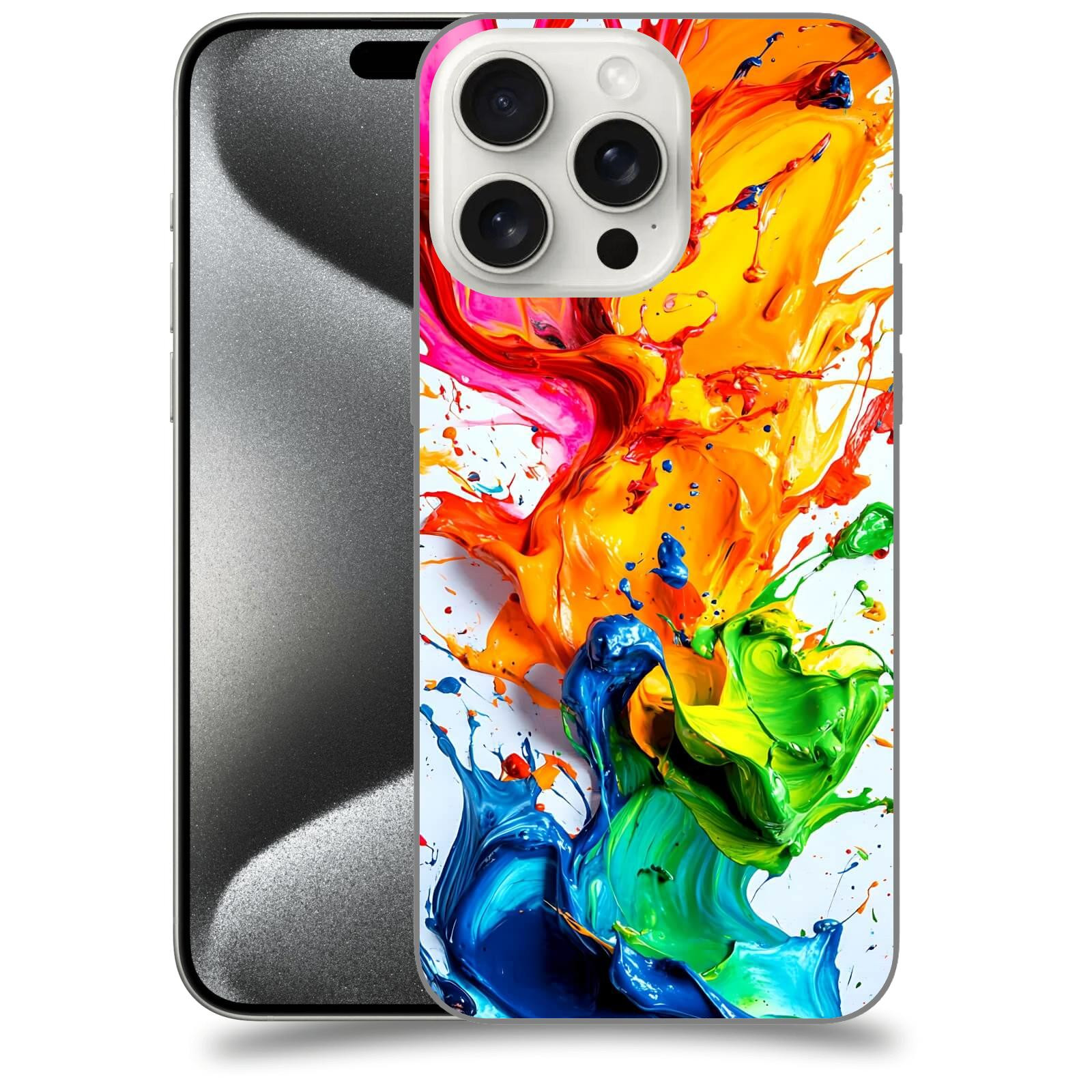 ACOVER Kryt na mobil Apple iPhone 15 pro max - Exploze a Dynamika