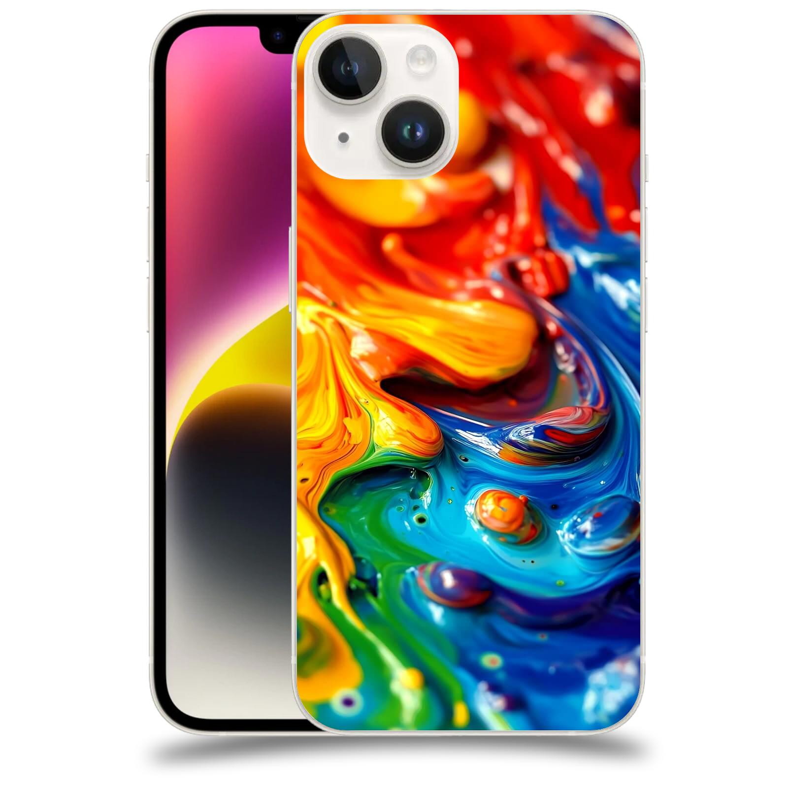 ACOVER Kryt na mobil Apple iPhone 14 - Exploze a Energie