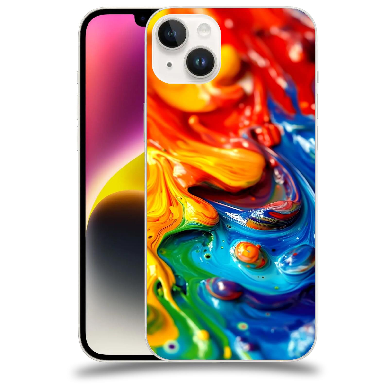 ACOVER Kryt na mobil Apple iPhone 14 Plus - Exploze a Energie