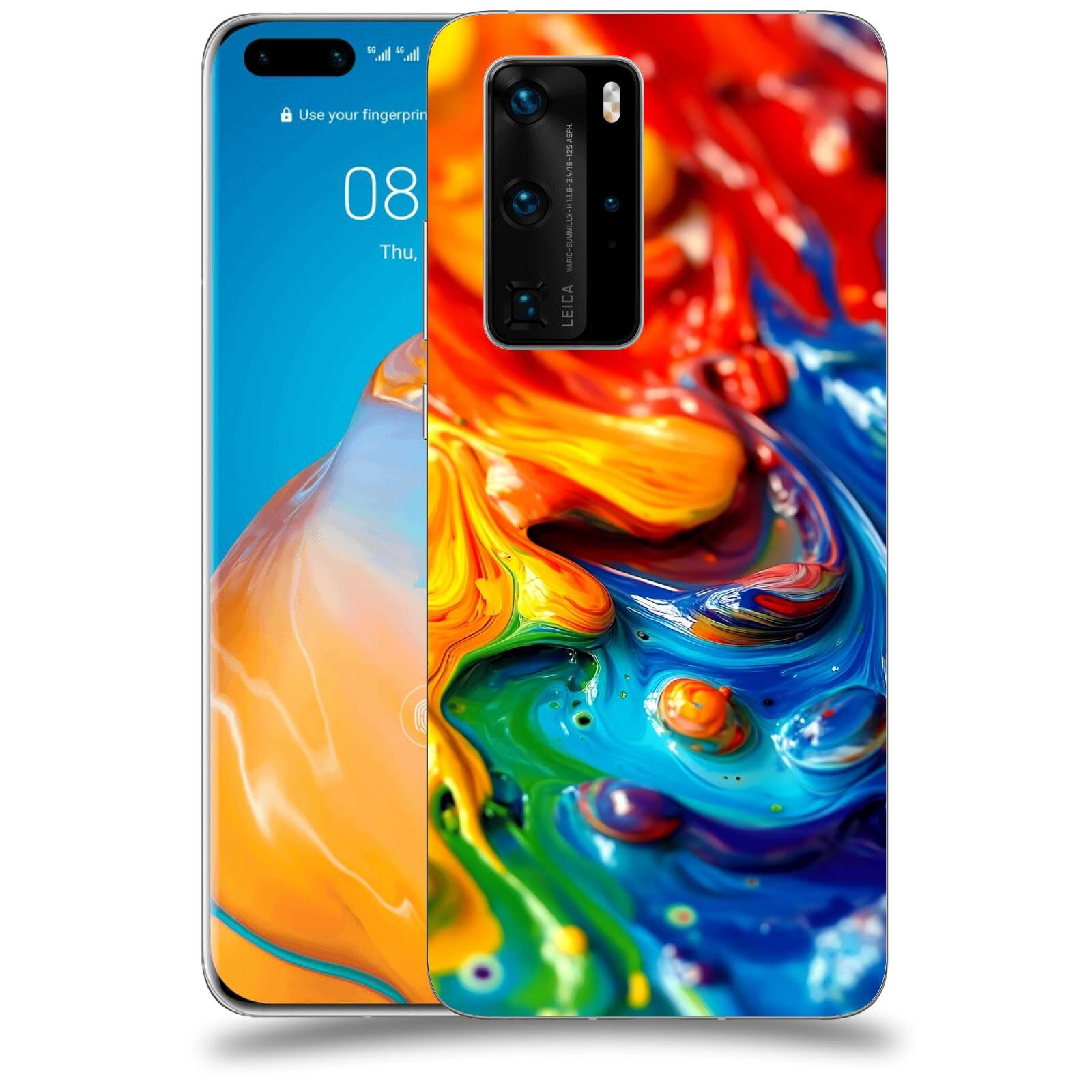 ACOVER Kryt na mobil Huawei P40 - Exploze a Energie