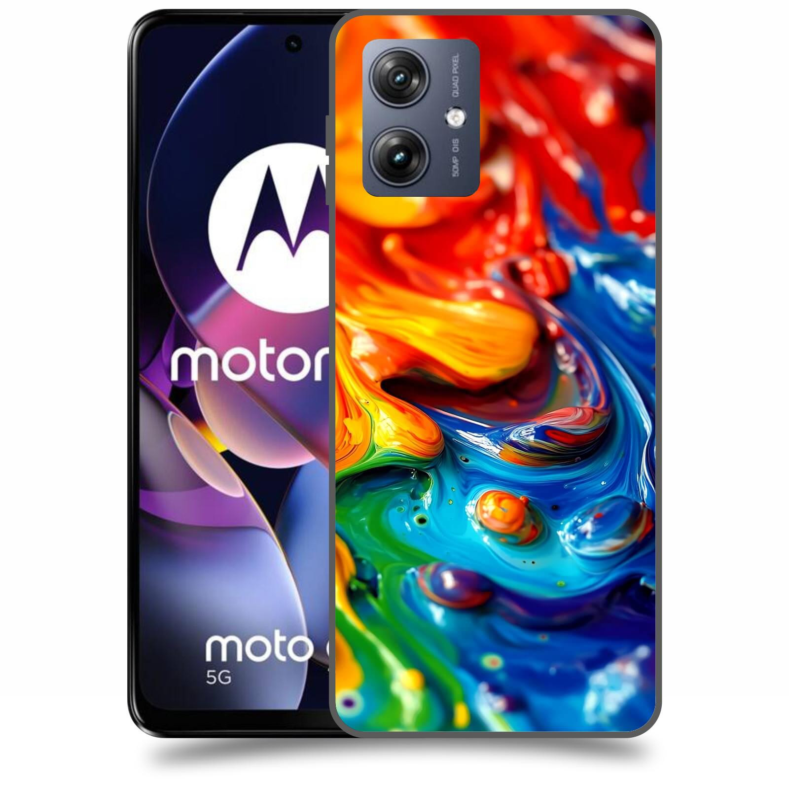 ACOVER Kryt na mobil Motorola Moto G54 5G - Exploze a Energie