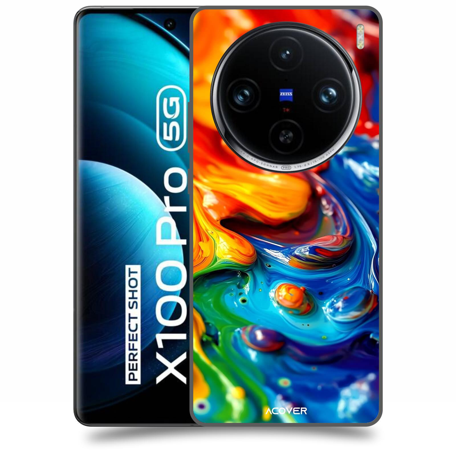 ACOVER Kryt na mobil Vivo X100 Pro - Exploze a Energie