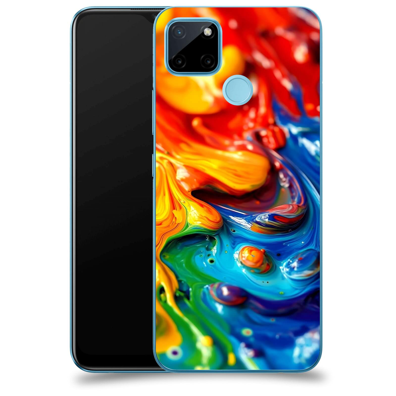ACOVER Kryt na mobil Realme C21Y - Exploze a Energie