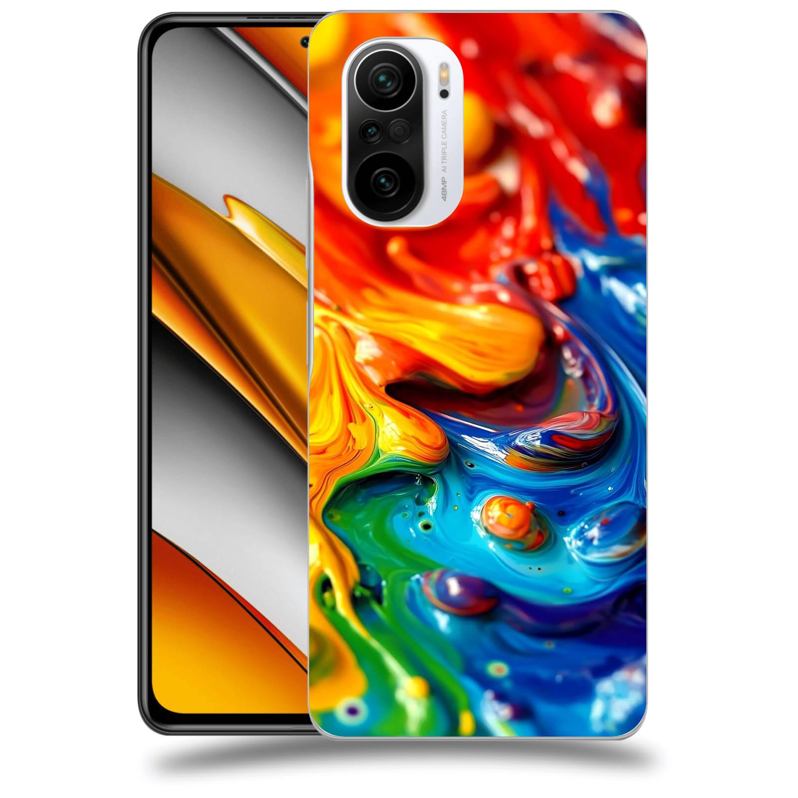 ACOVER Kryt na mobil Xiaomi Poco F3 - Exploze a Energie