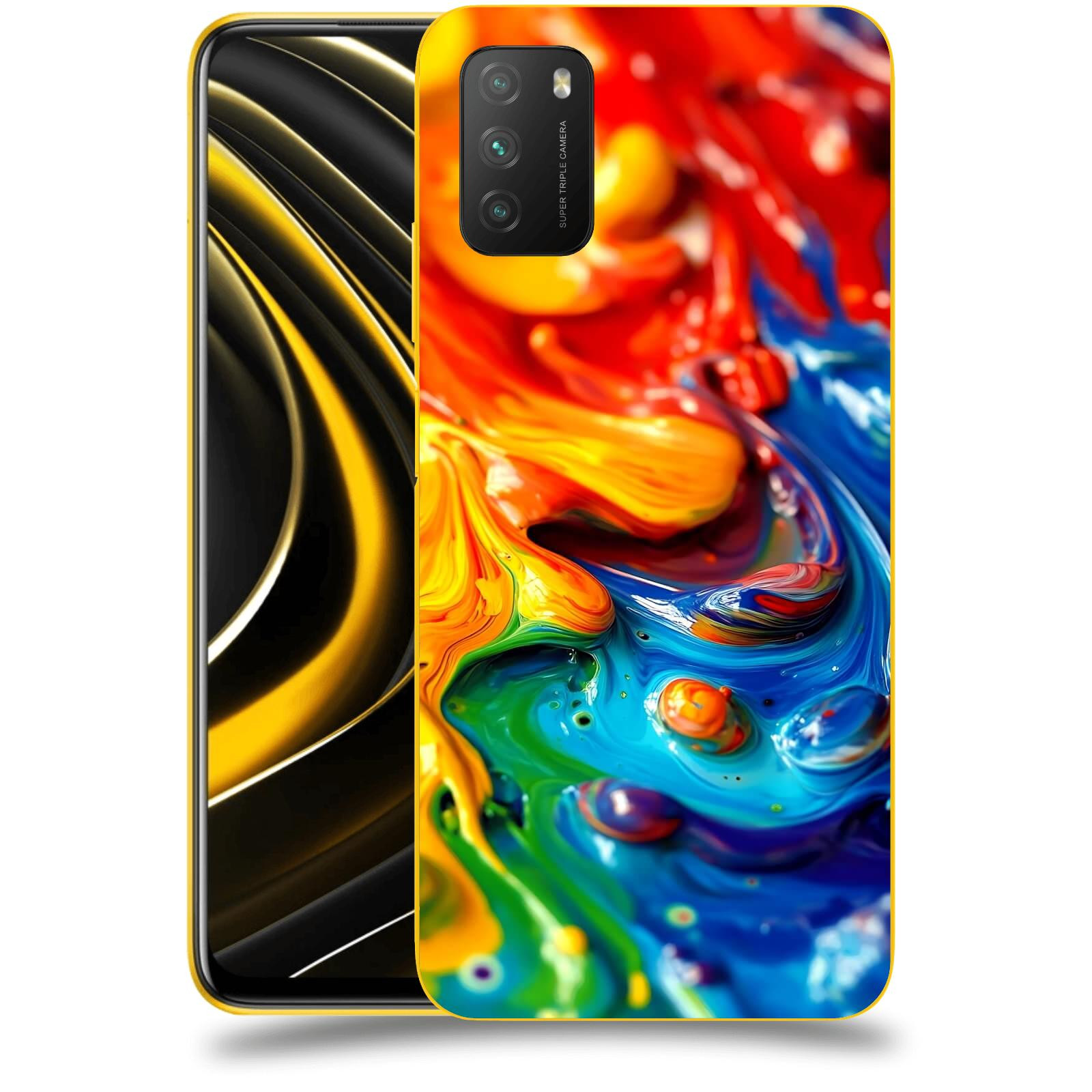 ACOVER Kryt na mobil Xiaomi Poco M3 - Exploze a Energie