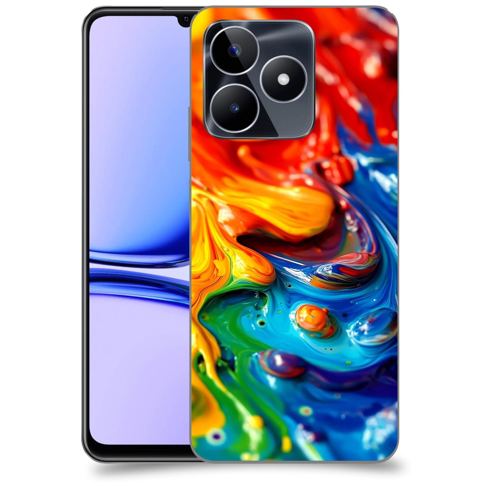 ACOVER Kryt na mobil Realme C53 - Exploze a Energie