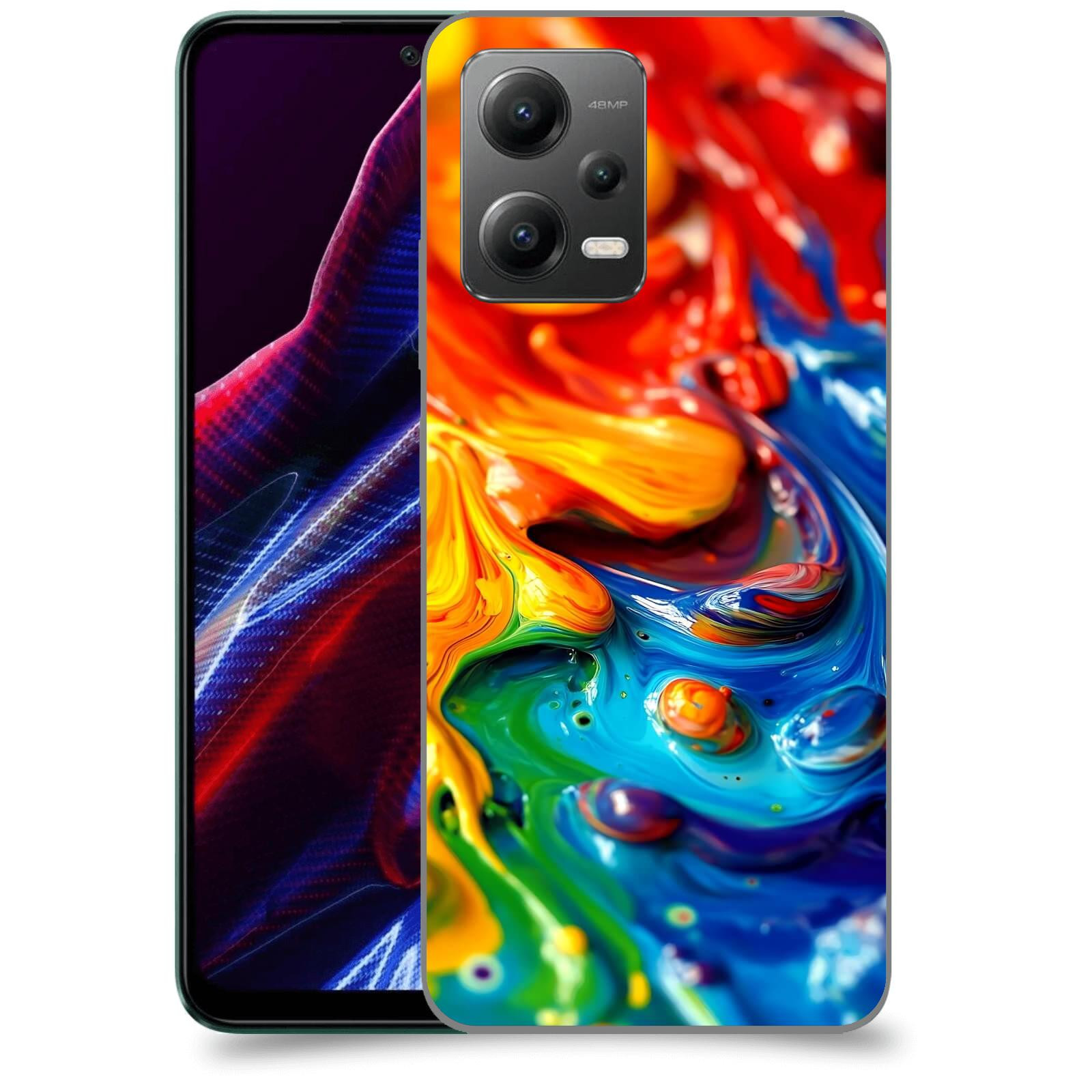 ACOVER Kryt na mobil Xiaomi Poco X5 - Exploze a Energie