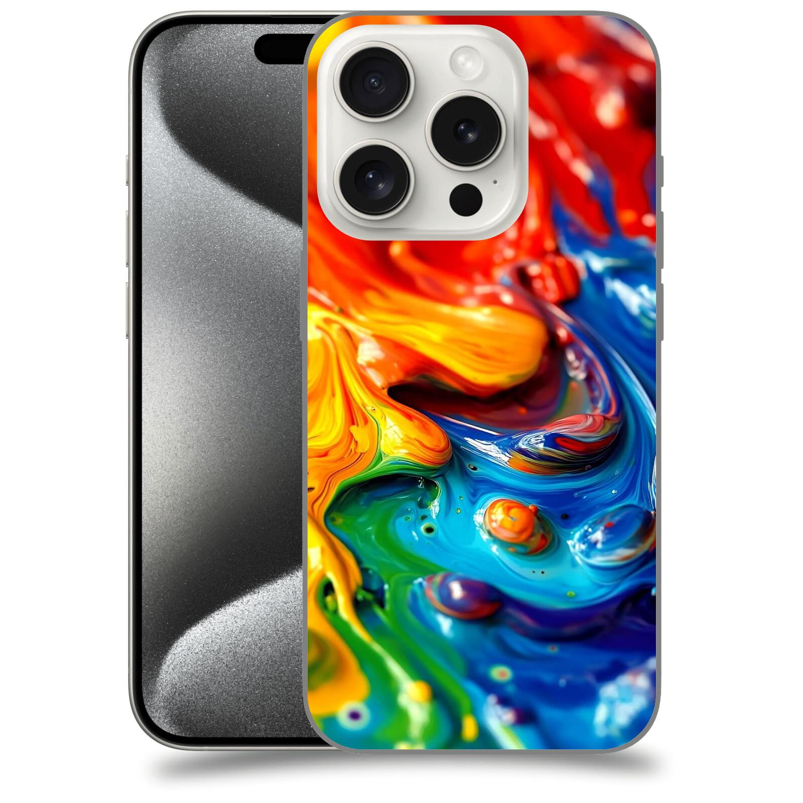 ACOVER Kryt na mobil Apple iPhone 15 pro - Exploze a Energie