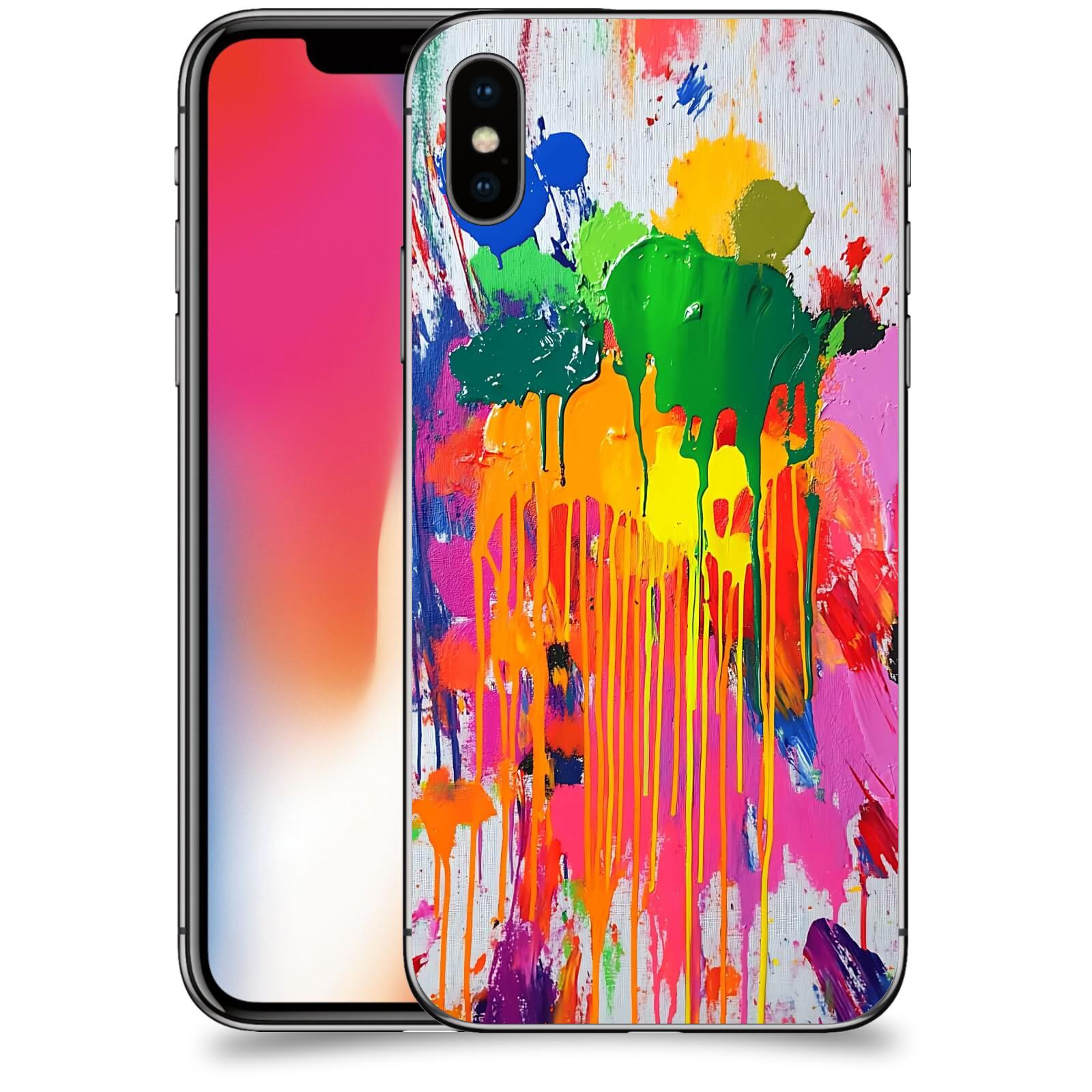 ACOVER Kryt na mobil Apple iPhone X/XS - Chaos a Expresivita