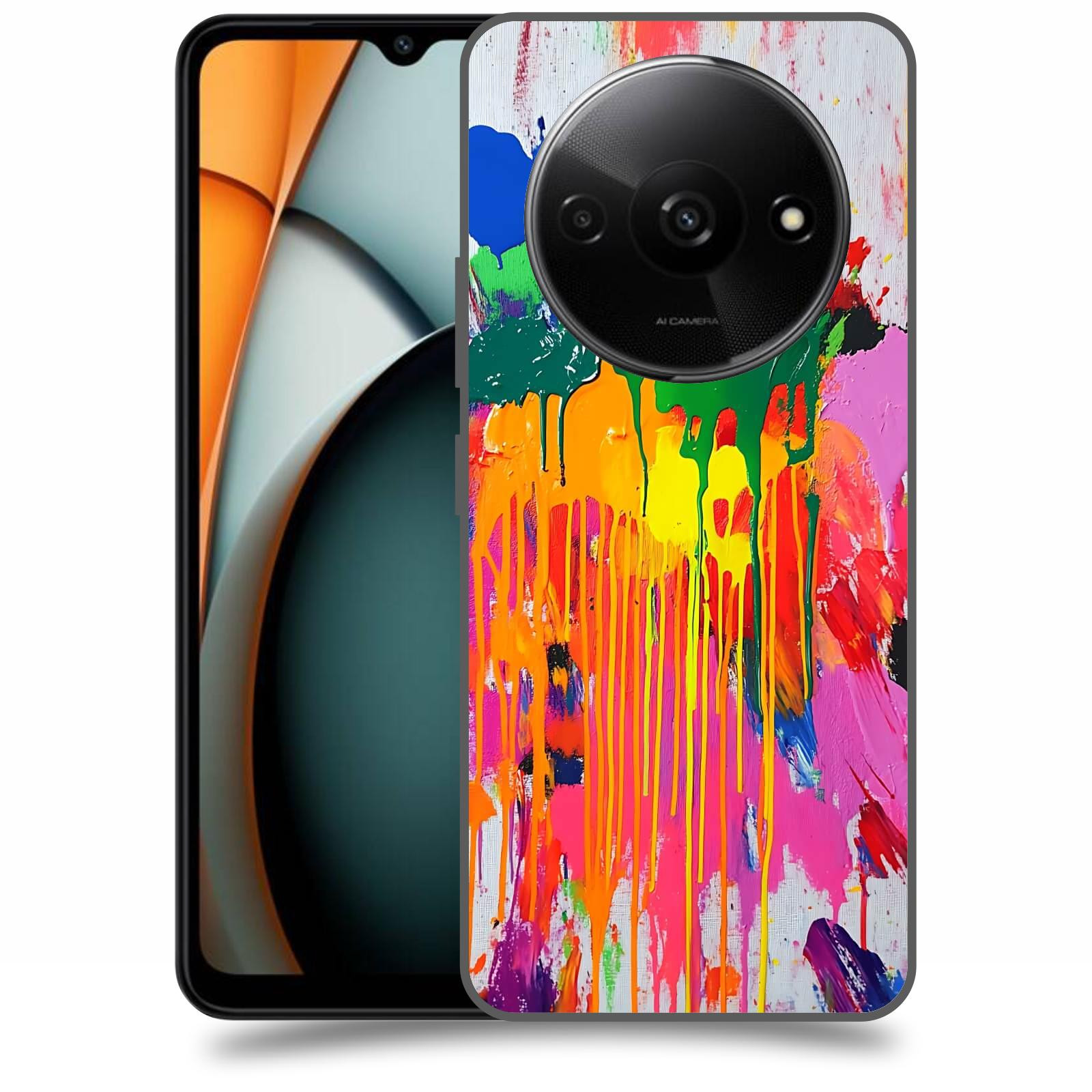 ACOVER Kryt na mobil Xiaomi Redmi A3 - Chaos a Expresivita