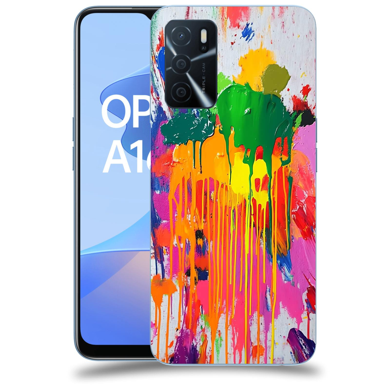 ACOVER Kryt na mobil OPPO A16s - Chaos a Expresivita