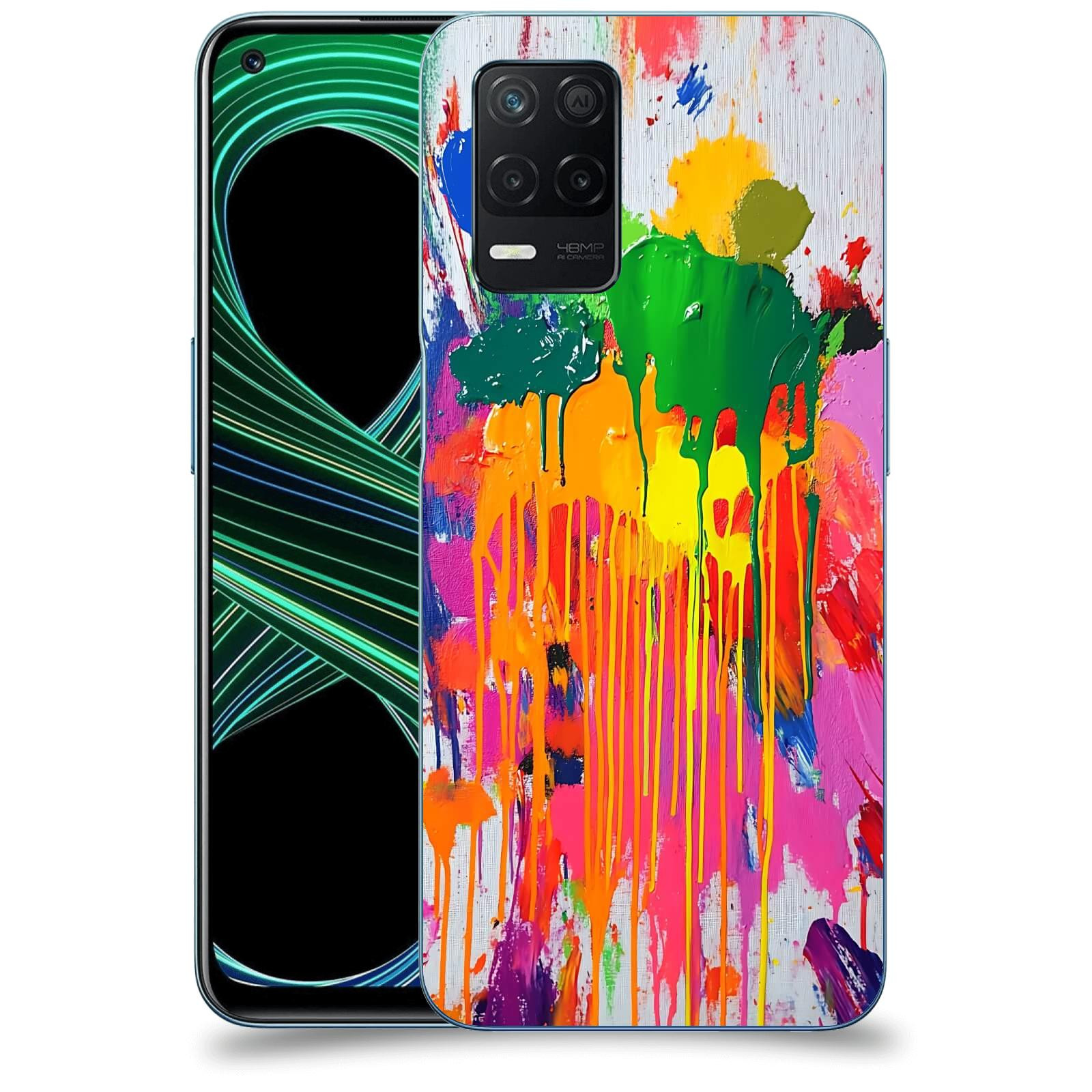 ACOVER Kryt na mobil Realme 8 5G - Chaos a Expresivita