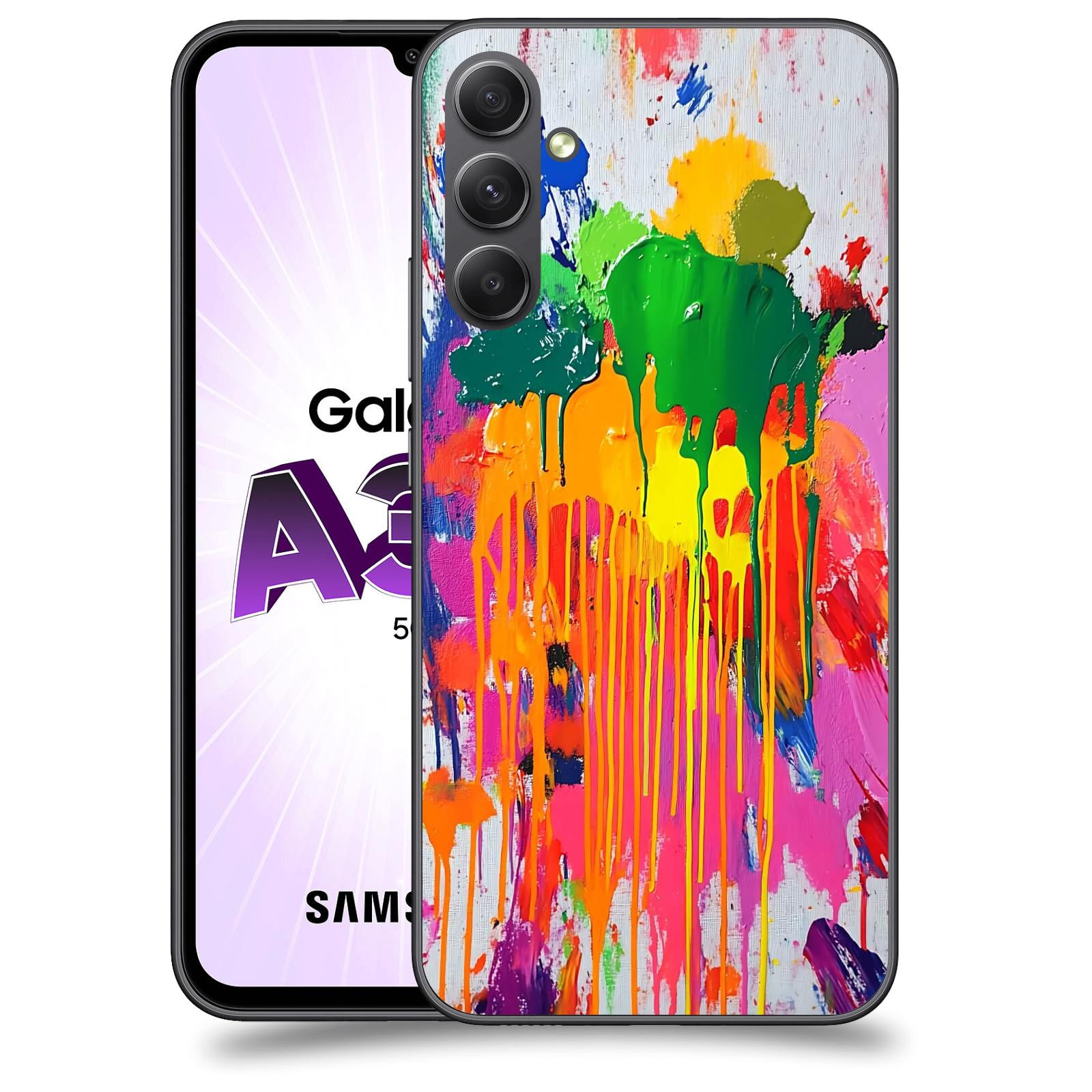 ACOVER Kryt na mobil Samsung Galaxy A34 - Chaos a Expresivita