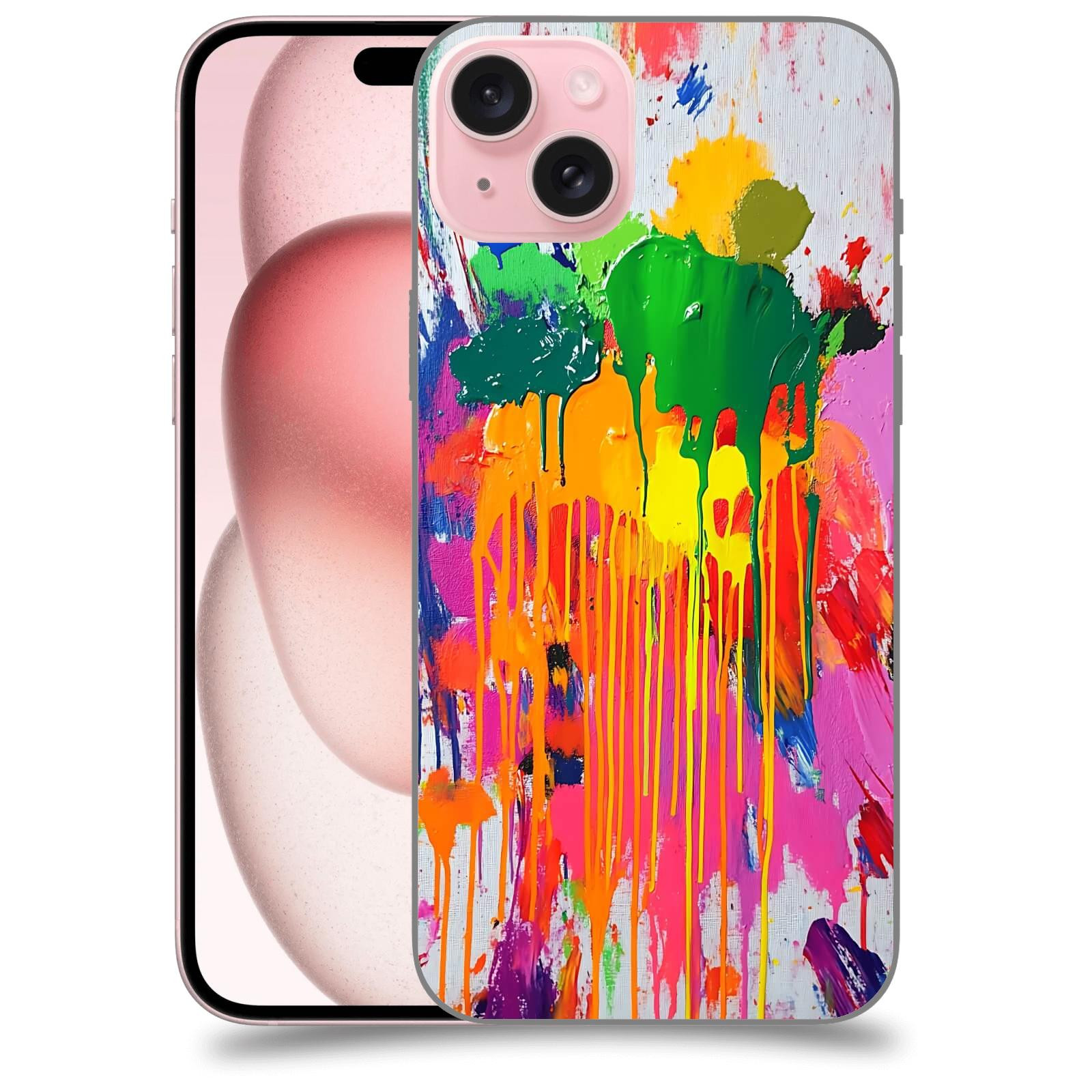 ACOVER Kryt na mobil Apple iPhone 15 plus - Chaos a Expresivita