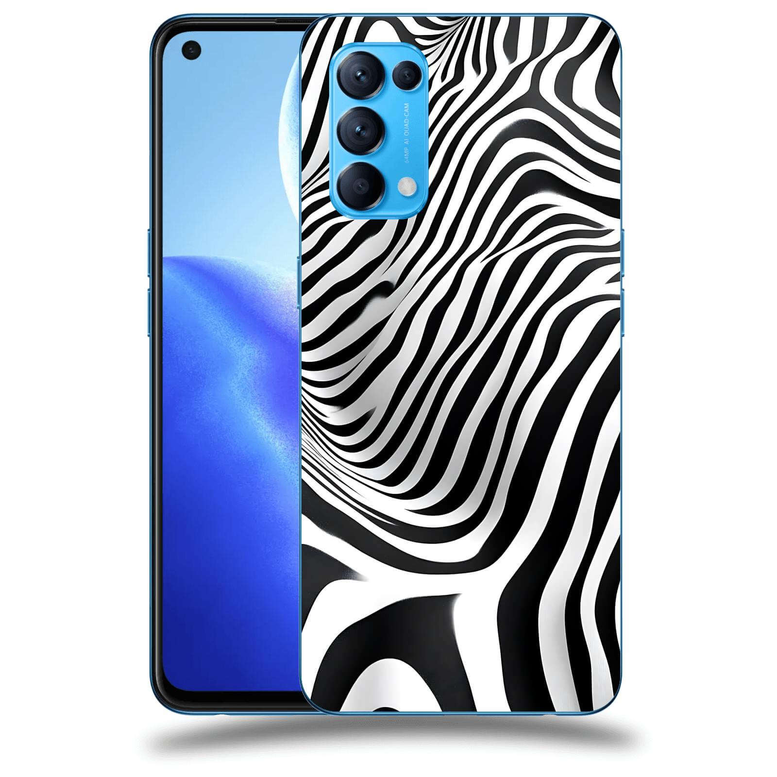 ACOVER Kryt na mobil OPPO Reno 5 5G - Iluze a Dynamika