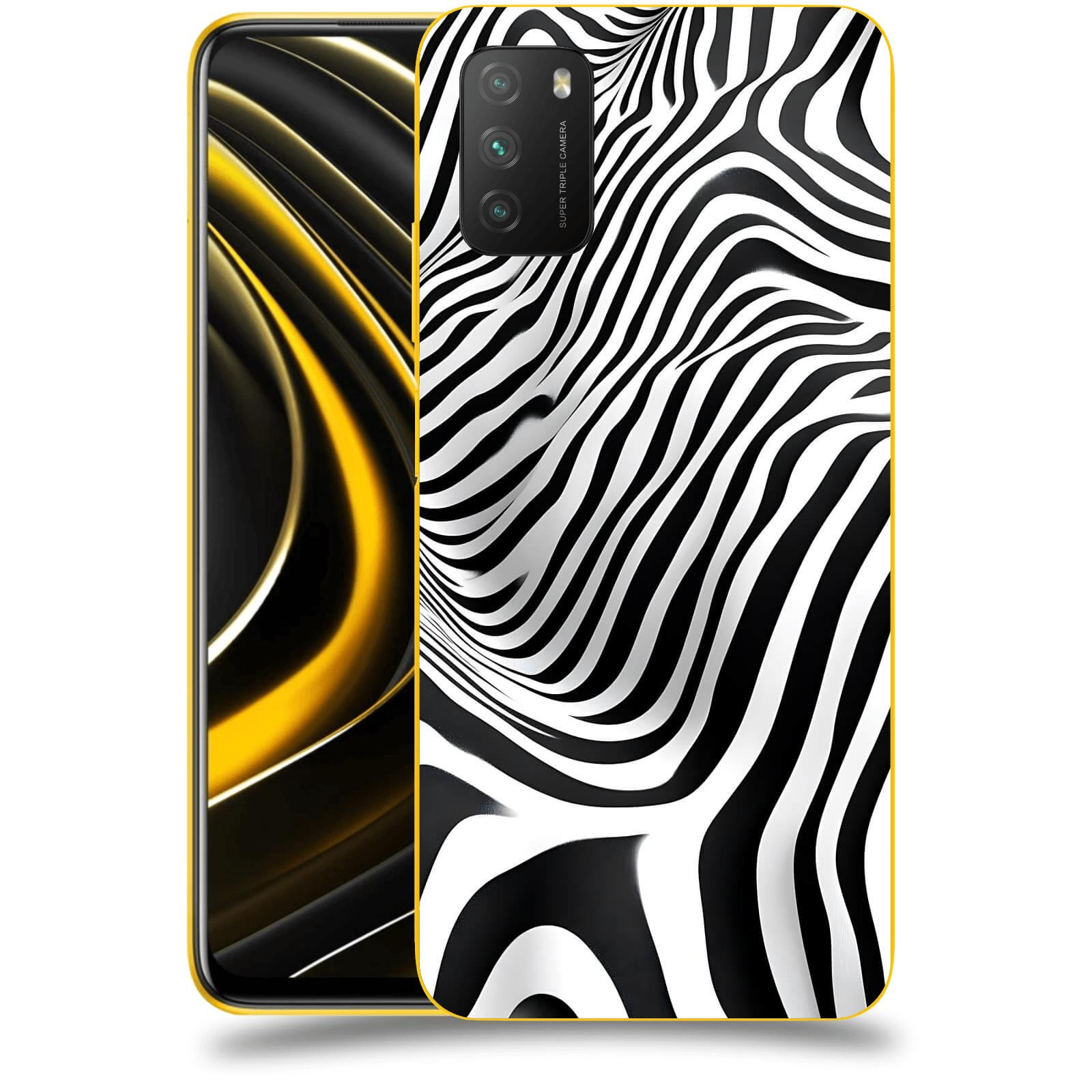 ACOVER Kryt na mobil Xiaomi Poco M3 - Iluze a Dynamika