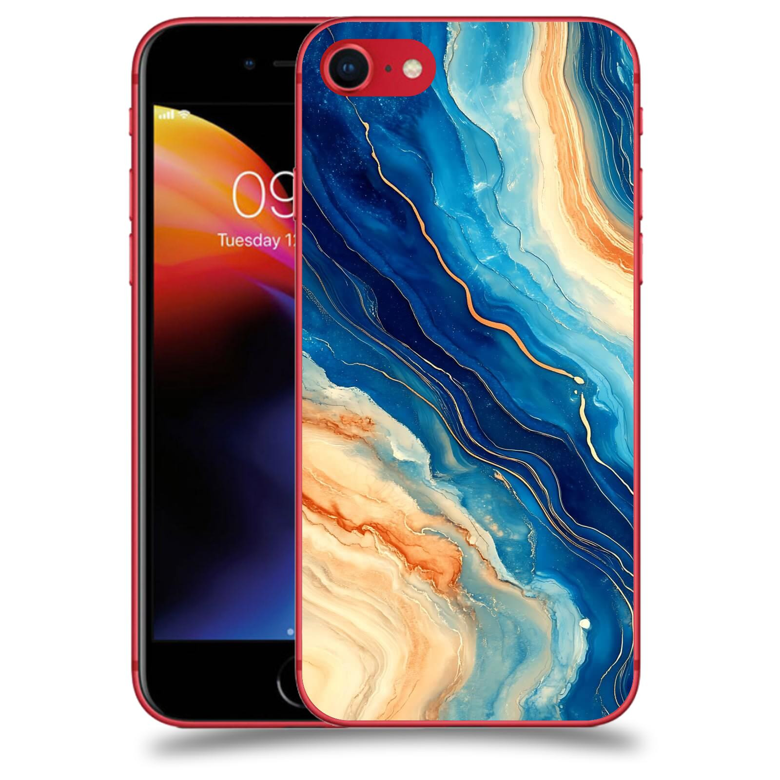 ACOVER Kryt na mobil Apple iPhone 8 - Kosmos a Proudění