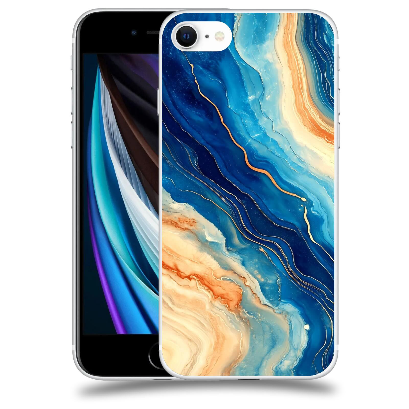 ACOVER Kryt na mobil Apple iPhone SE 2020 - Kosmos a Proudění