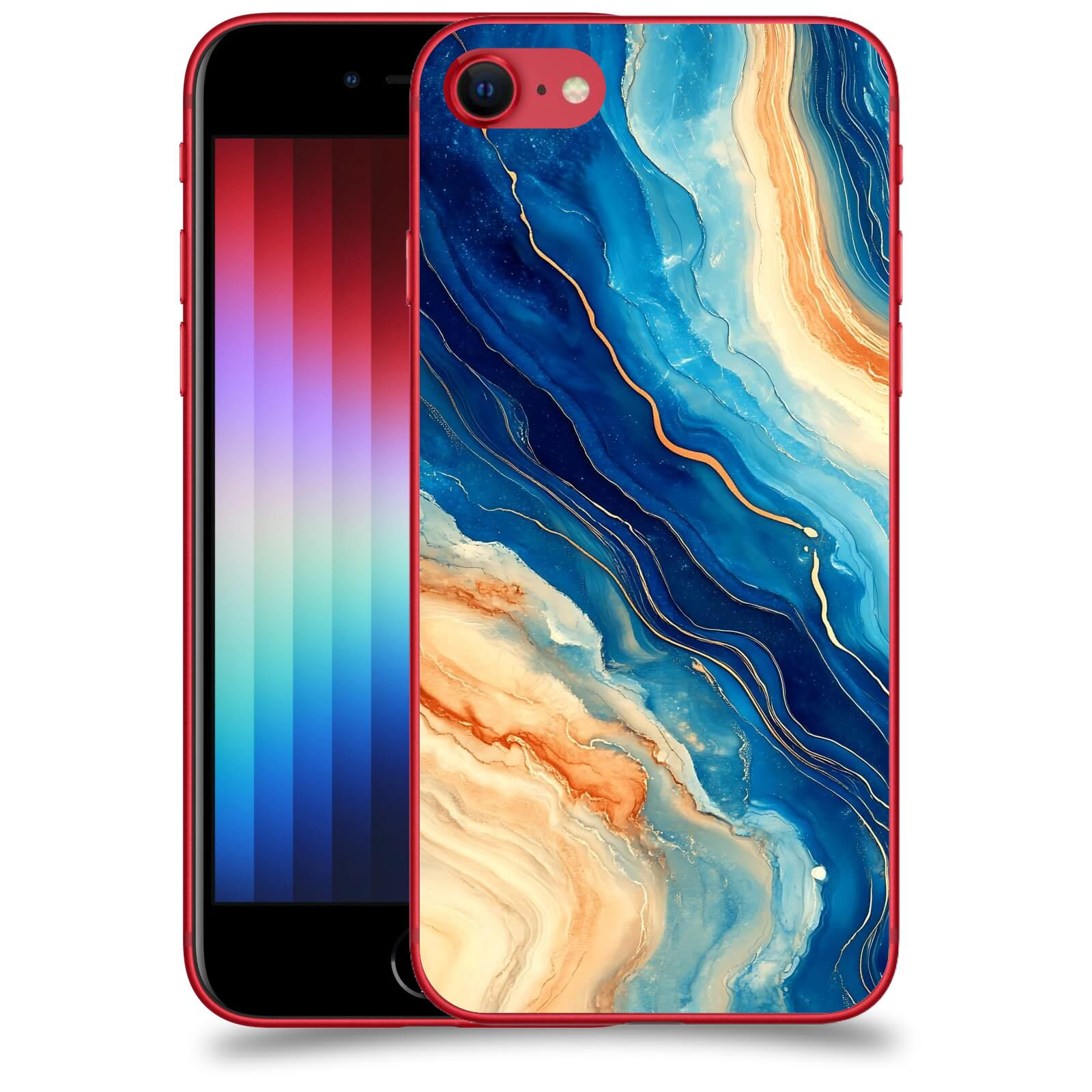 ACOVER Kryt na mobil Apple iPhone SE 2022 - Kosmos a Proudění