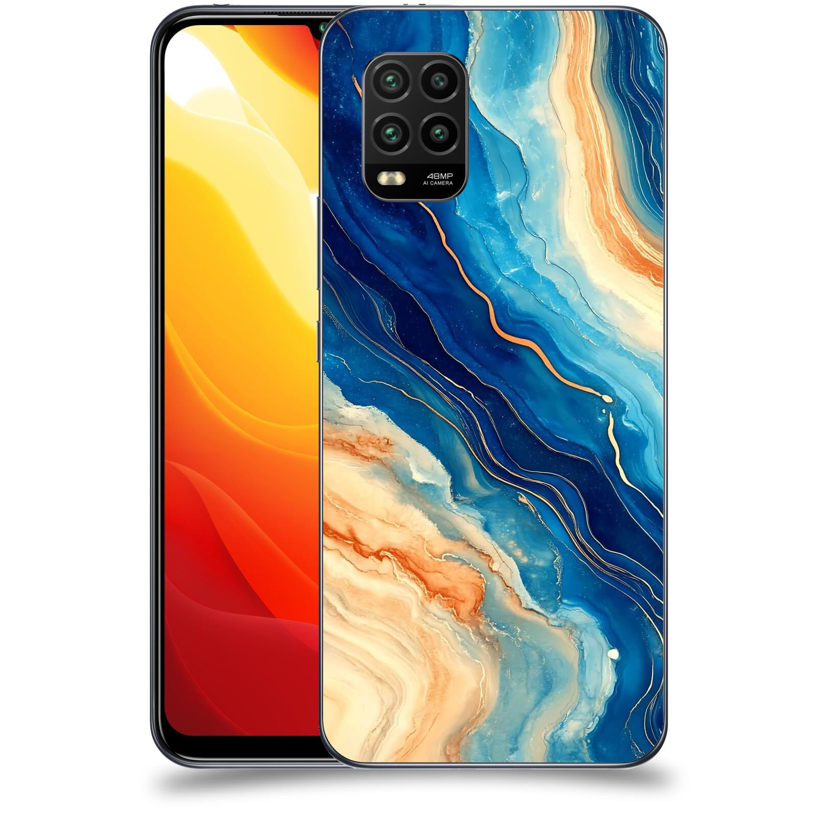 ACOVER Kryt na mobil Xiaomi Mi 10 Lite - Kosmos a Proudění