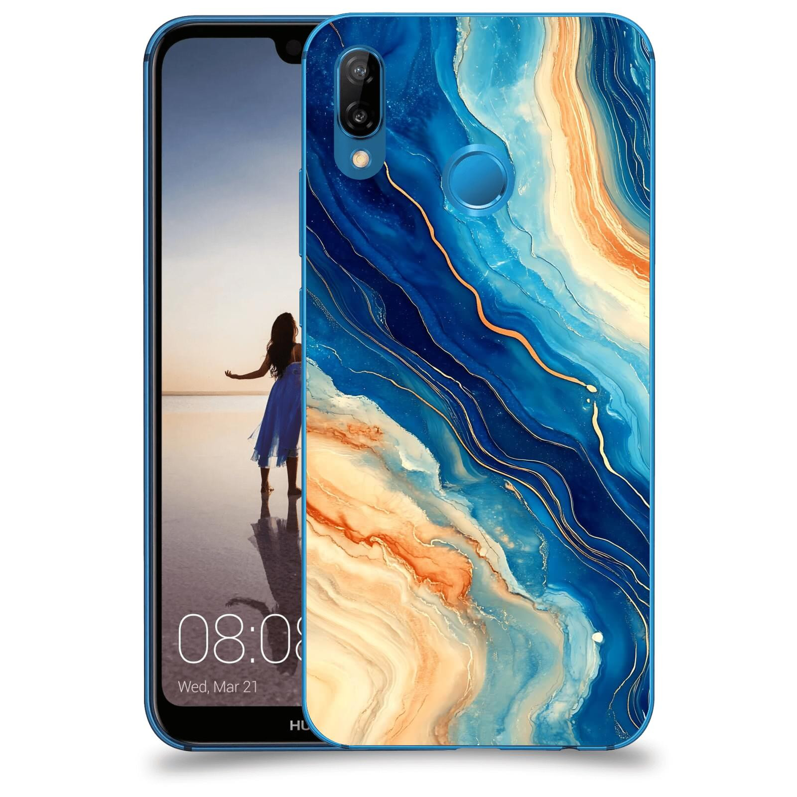 ACOVER Kryt na mobil Huawei P20 Lite - Kosmos a Proudění