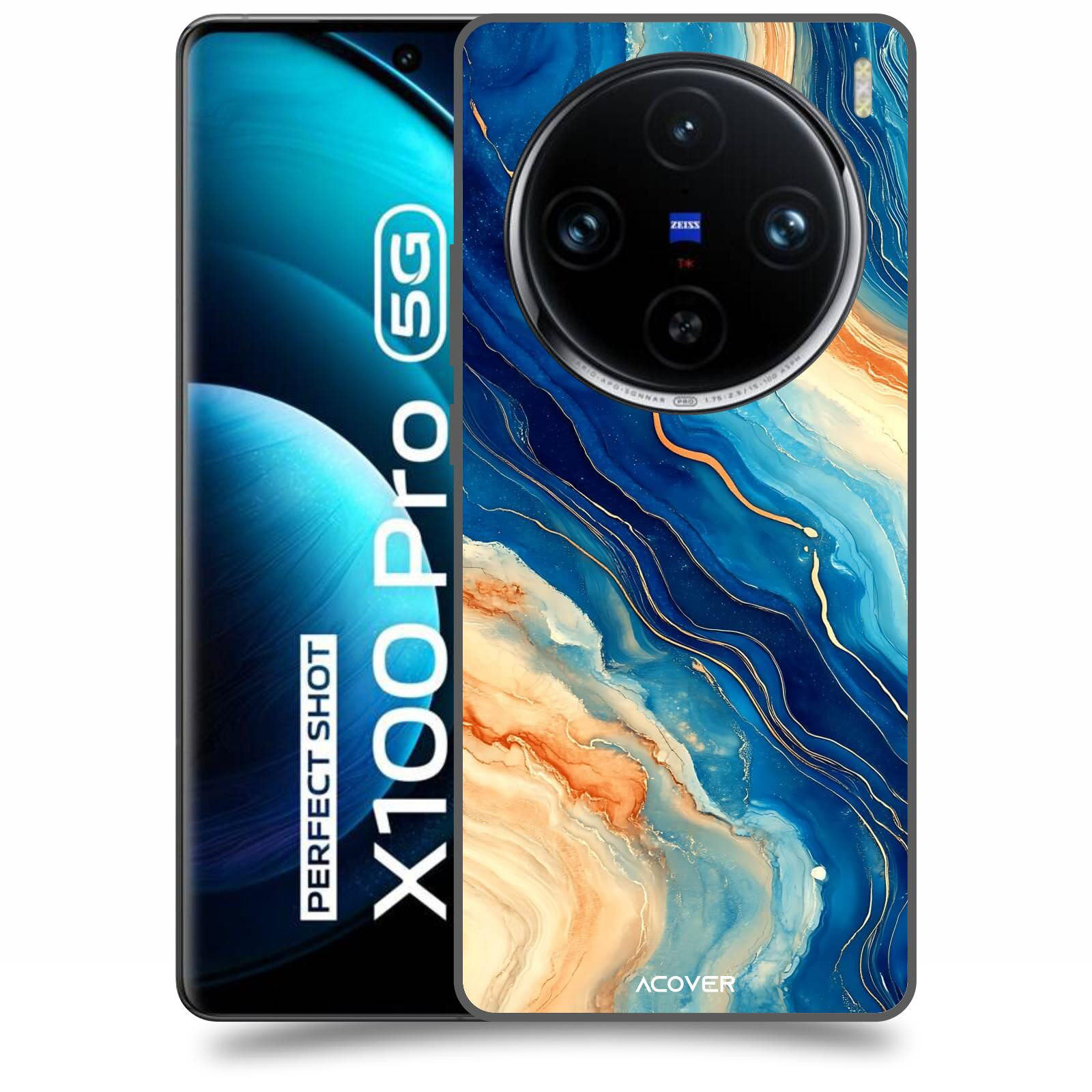 ACOVER Kryt na mobil Vivo X100 Pro - Kosmos a Proudění