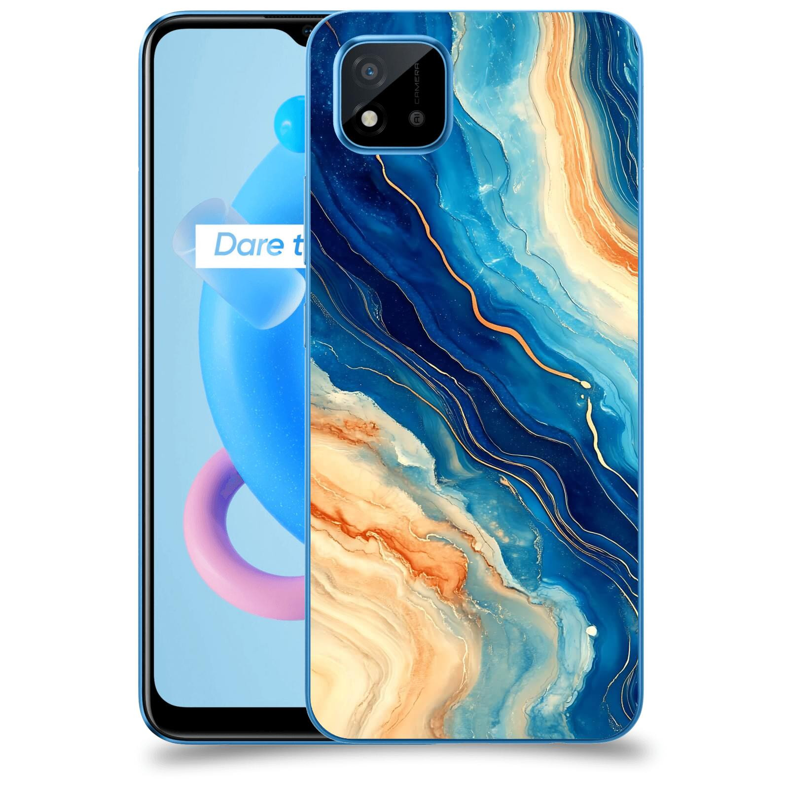 ACOVER Kryt na mobil Realme C11 (2021) - Kosmos a Proudění